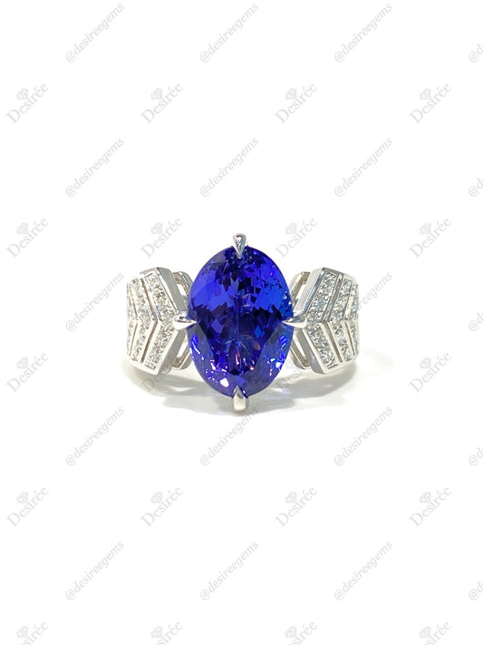 Tanzanite Ring 5.34ct