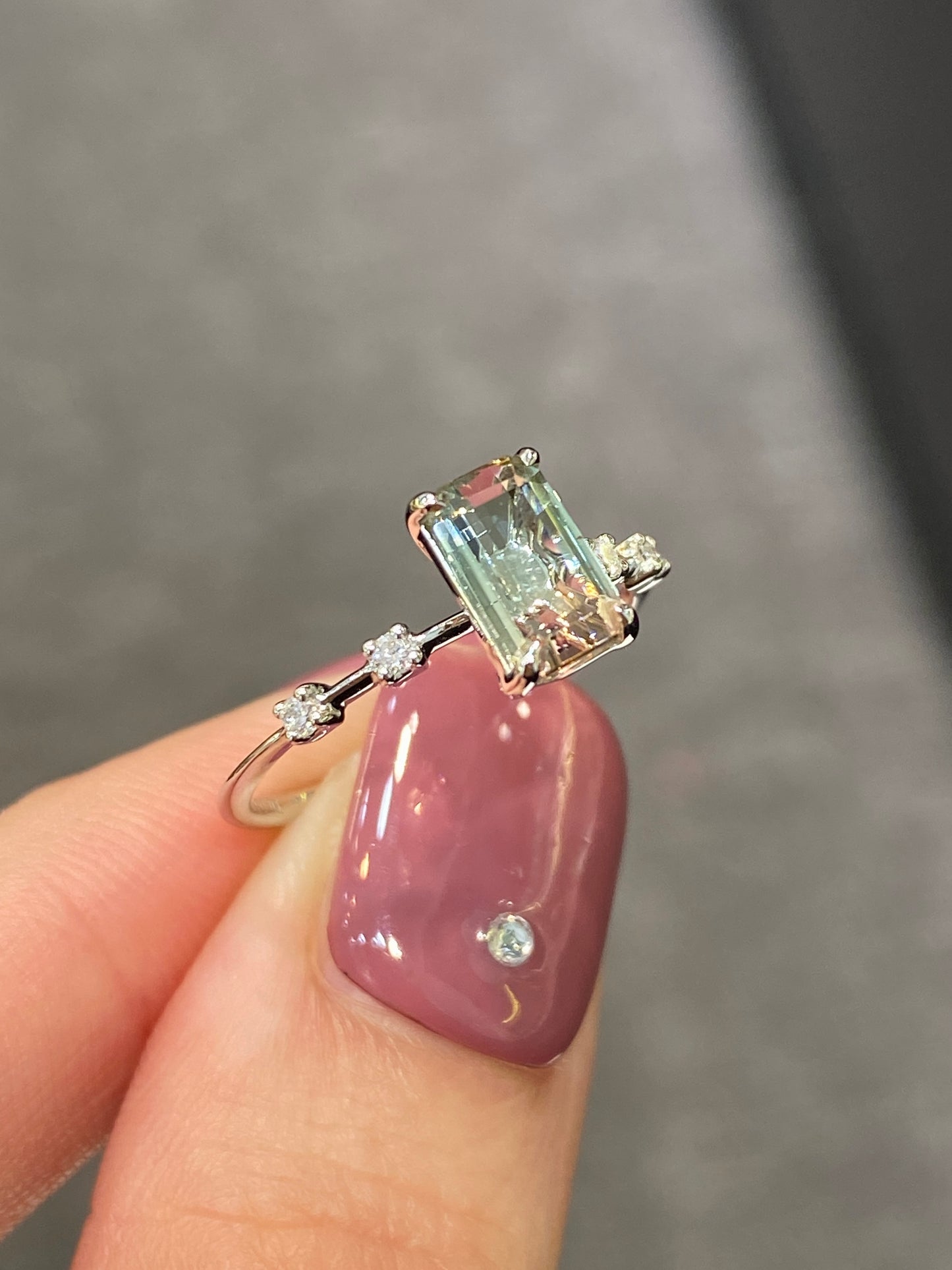 Natural Tourmaline 1.17ct Ring