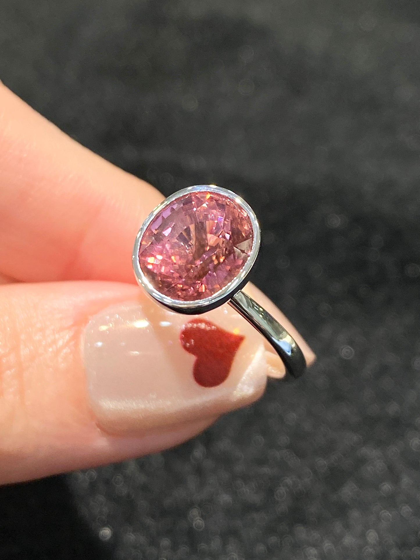 Natural Tourmaline 4.09ct Ring