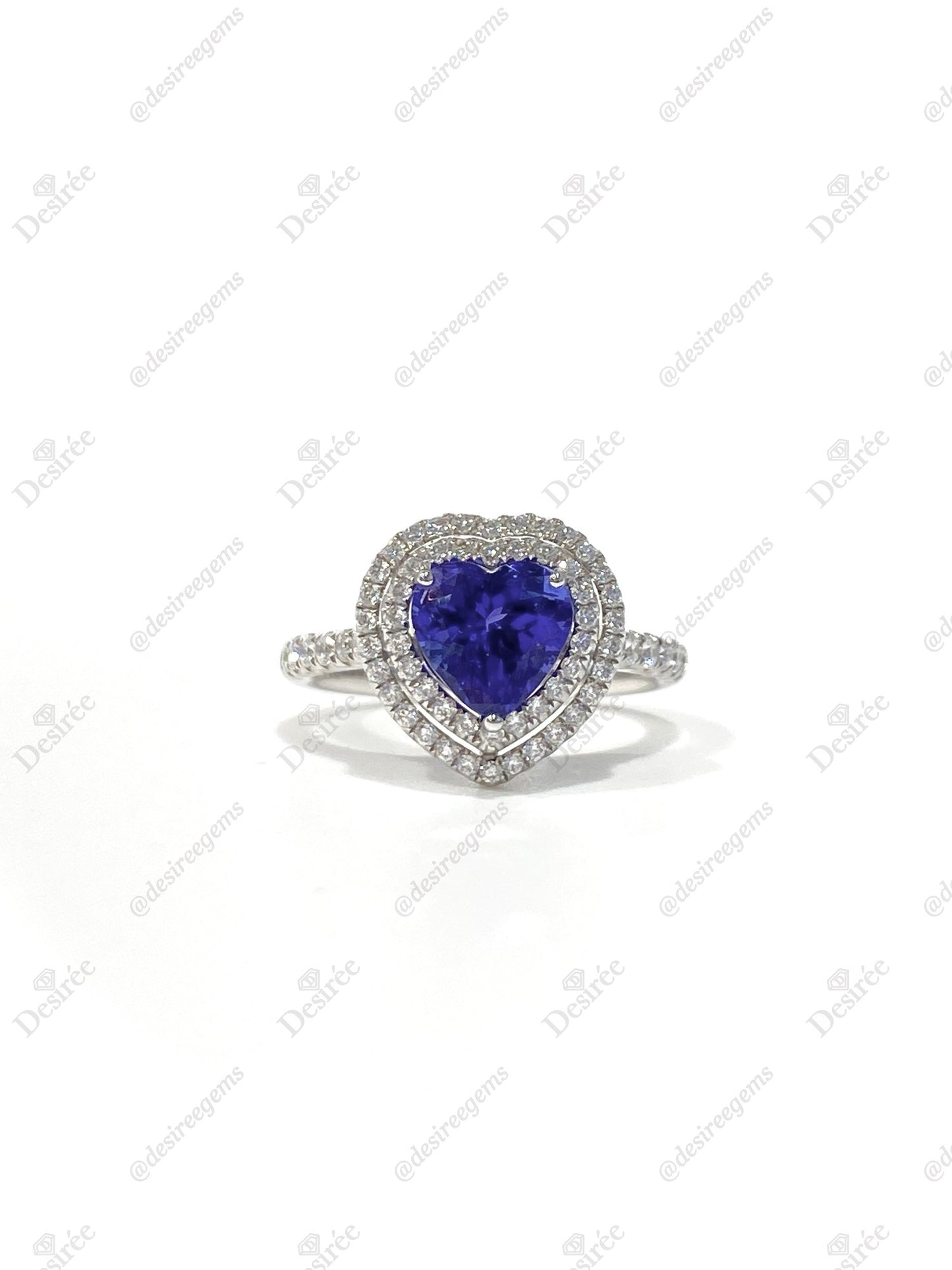 Natural Tanzanite 1.65ct Ring