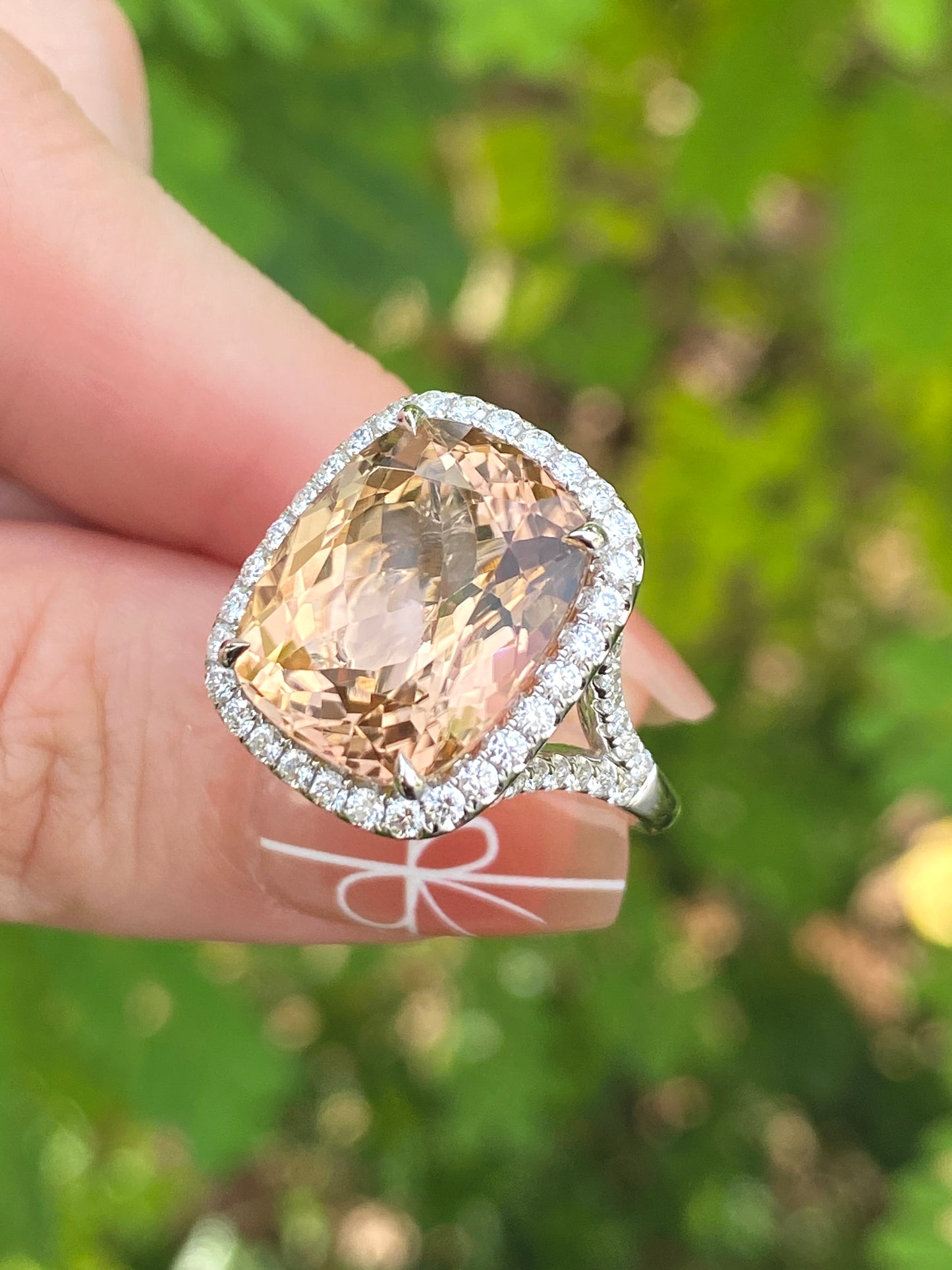 Natural Tourmaline 11.58ct Ring