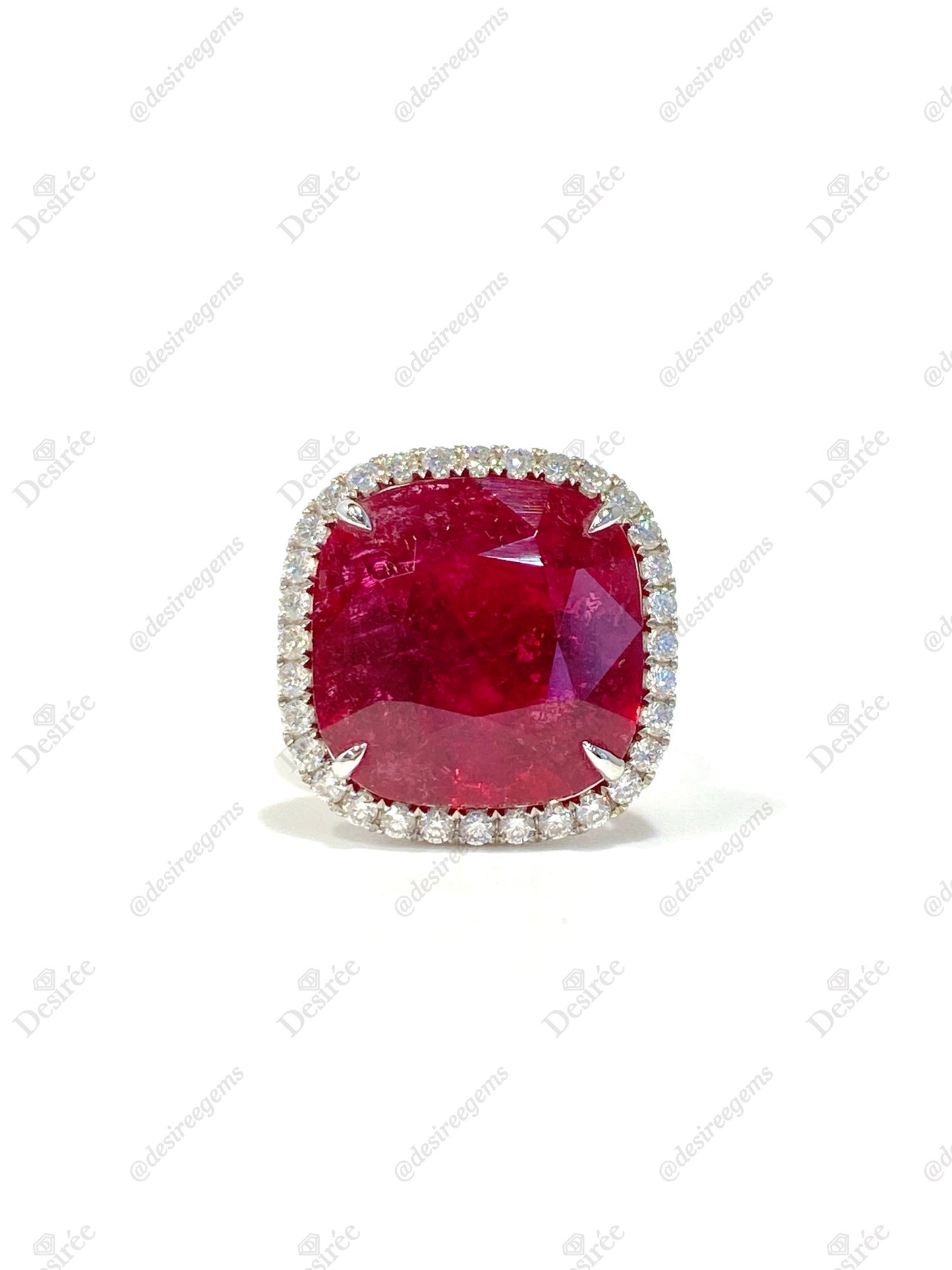 Natural Tourmaline 16.61ct Ring