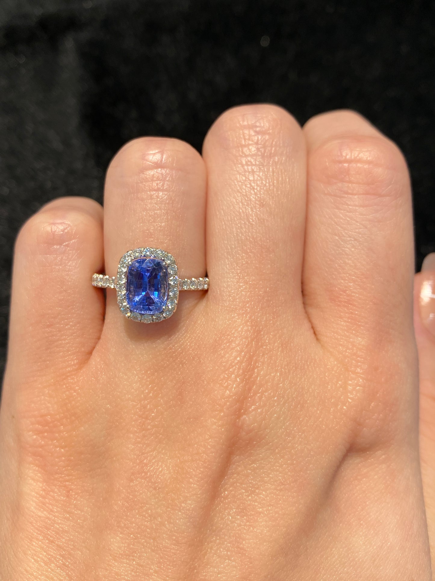 Natural Blue Sapphire Ring 2.13ct