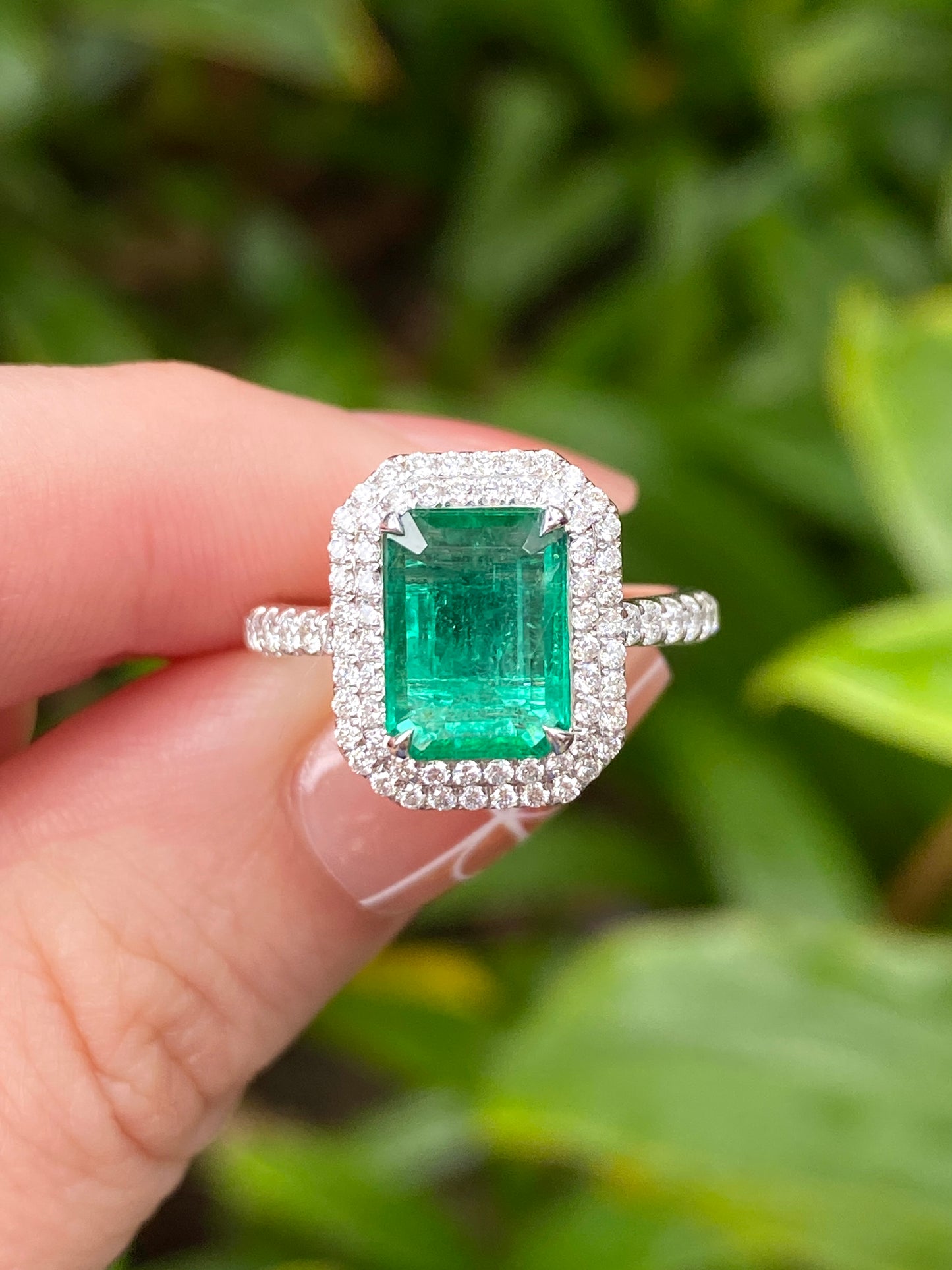 Natural Emerald 1.45ct Ring
