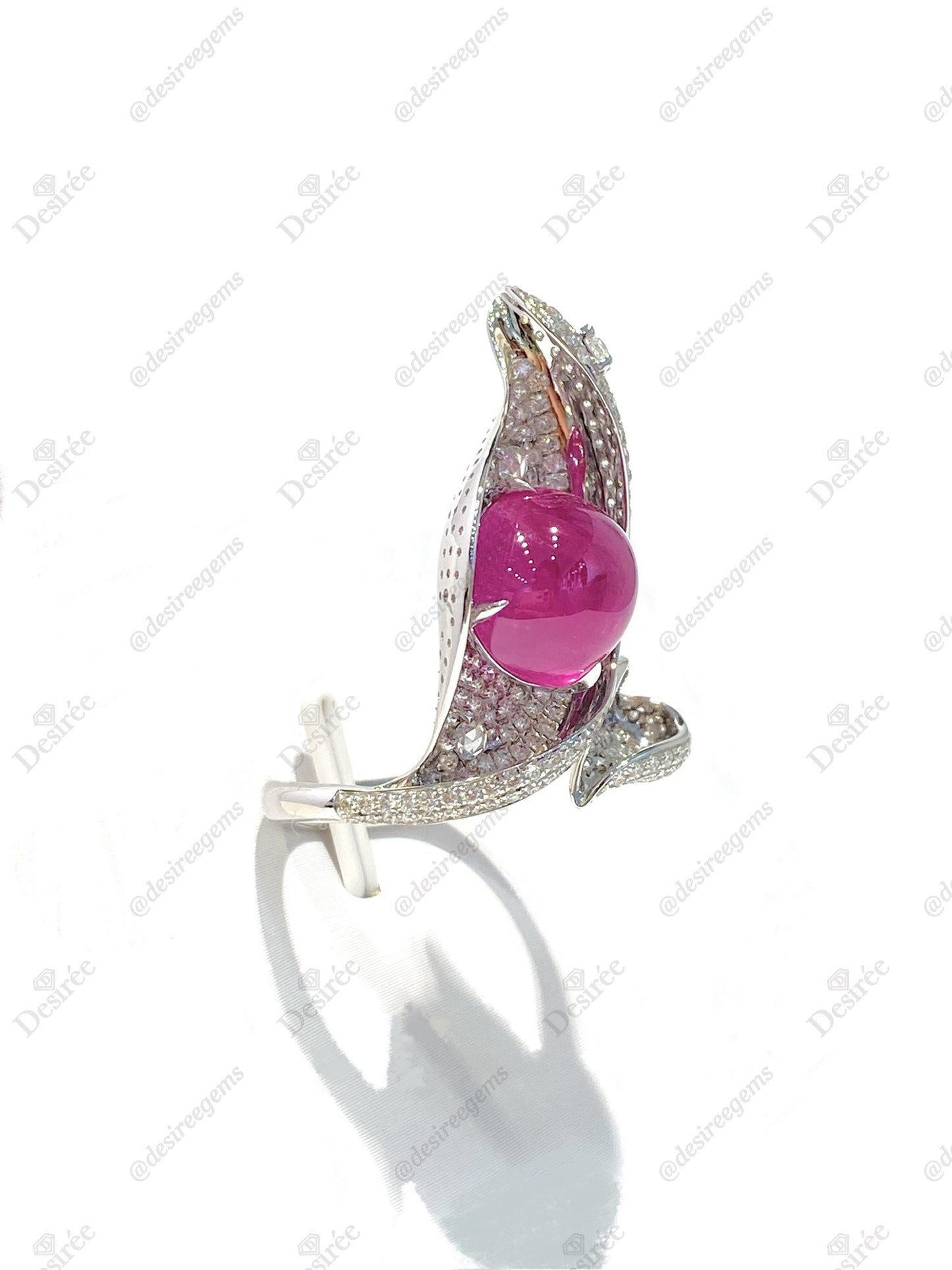 Natural Burmese Ruby 6.70ct Ring