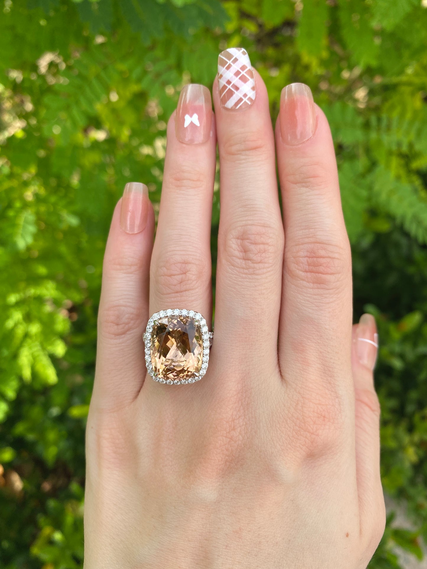 Natural Tourmaline 11.58ct Ring