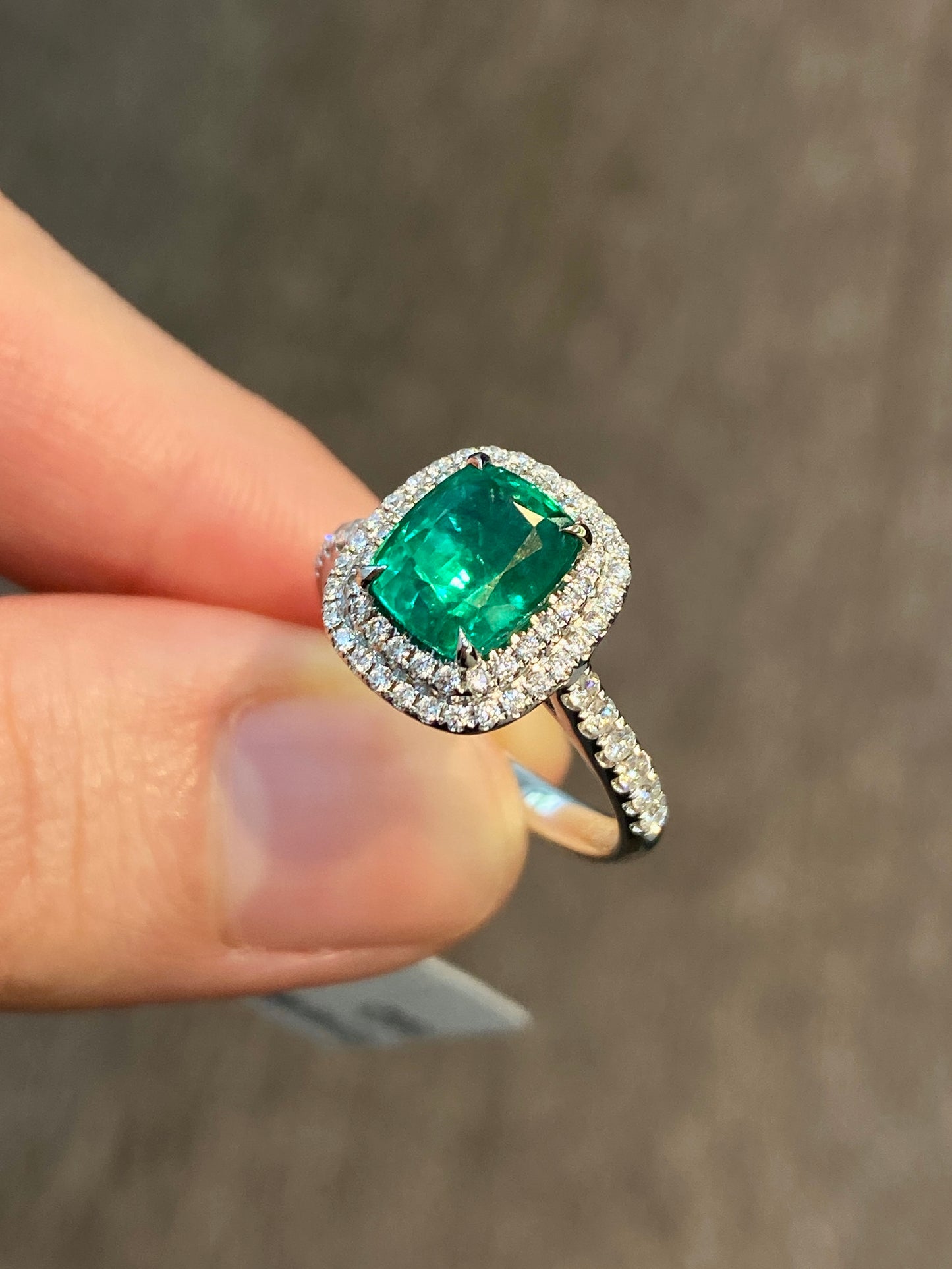 Natural Emerald 1.79ct Ring