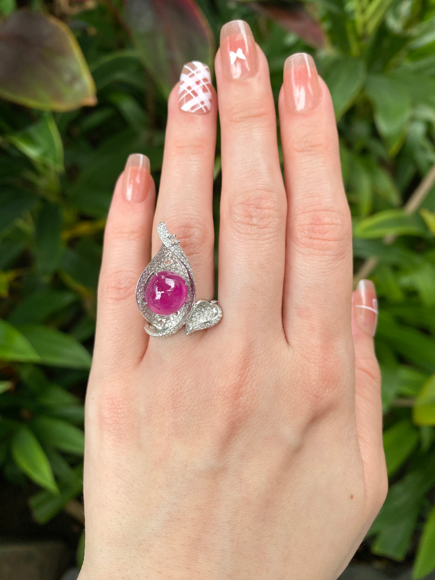 Natural Burmese Ruby 6.70ct Ring
