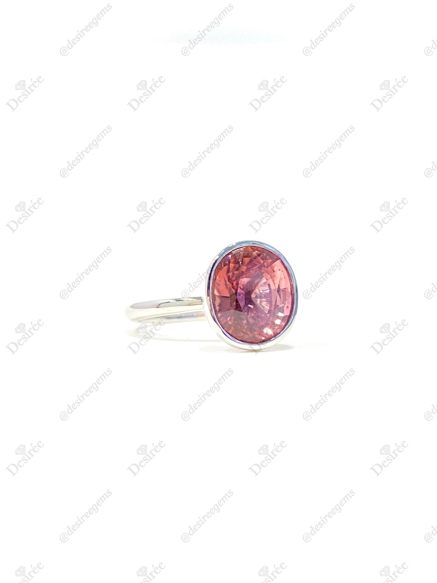 Natural Tourmaline 4.09ct Ring