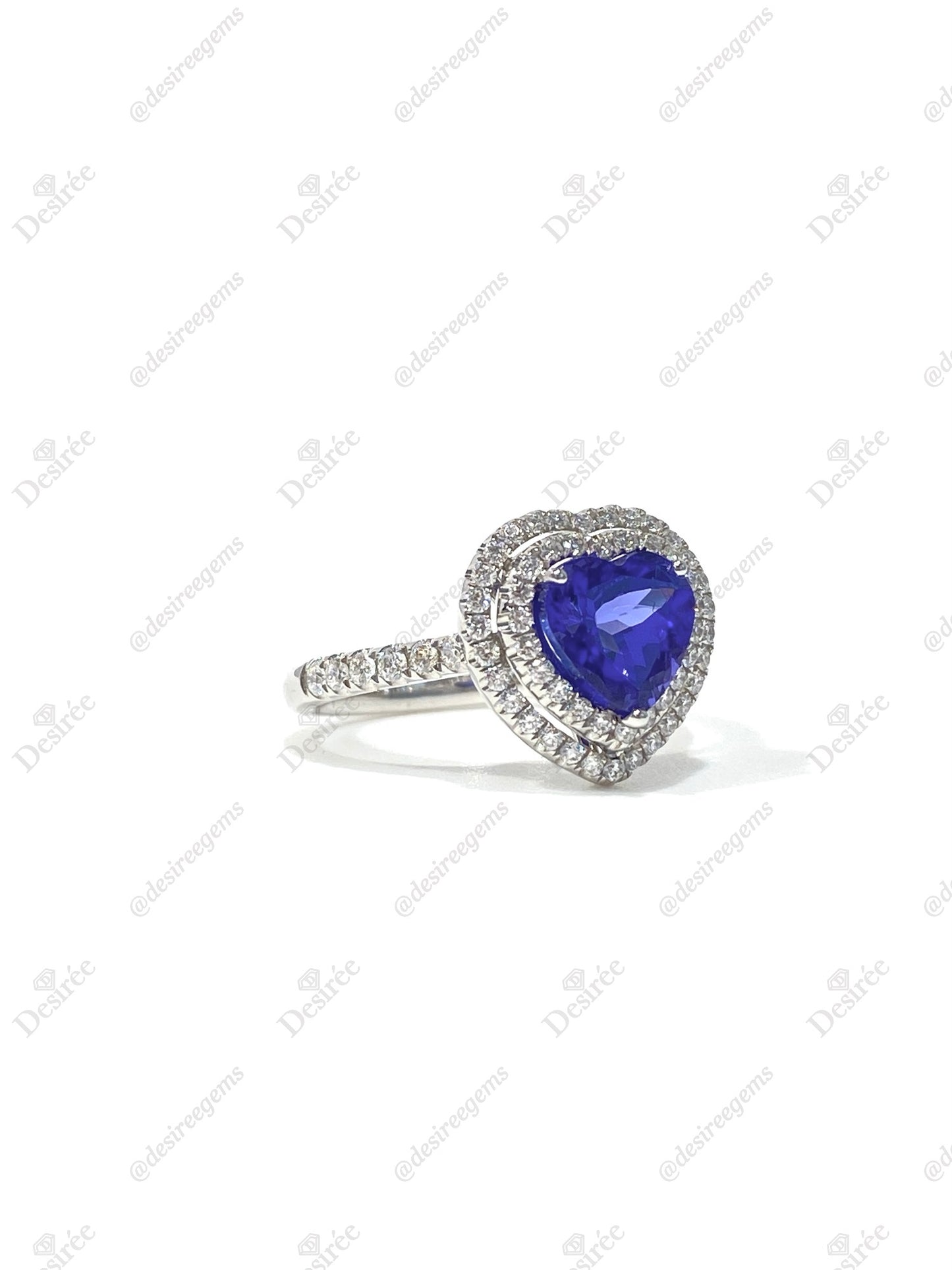 Natural Tanzanite 1.65ct Ring
