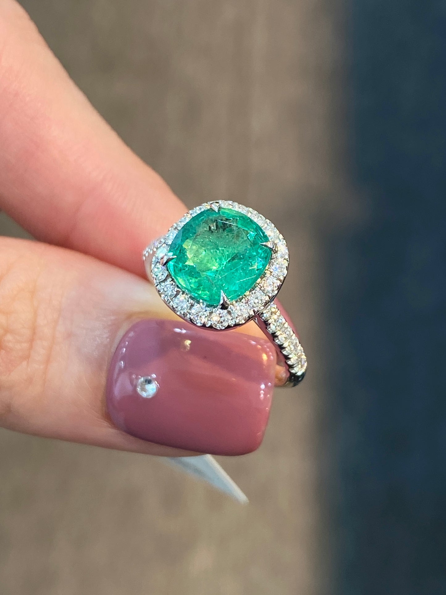 Natural Emerald 2.29ct Ring