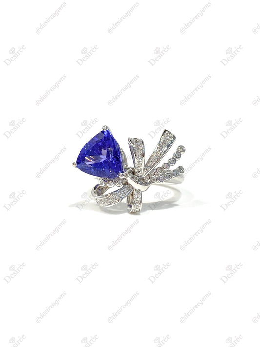 Natural Tanzanite 2.75ct Ring