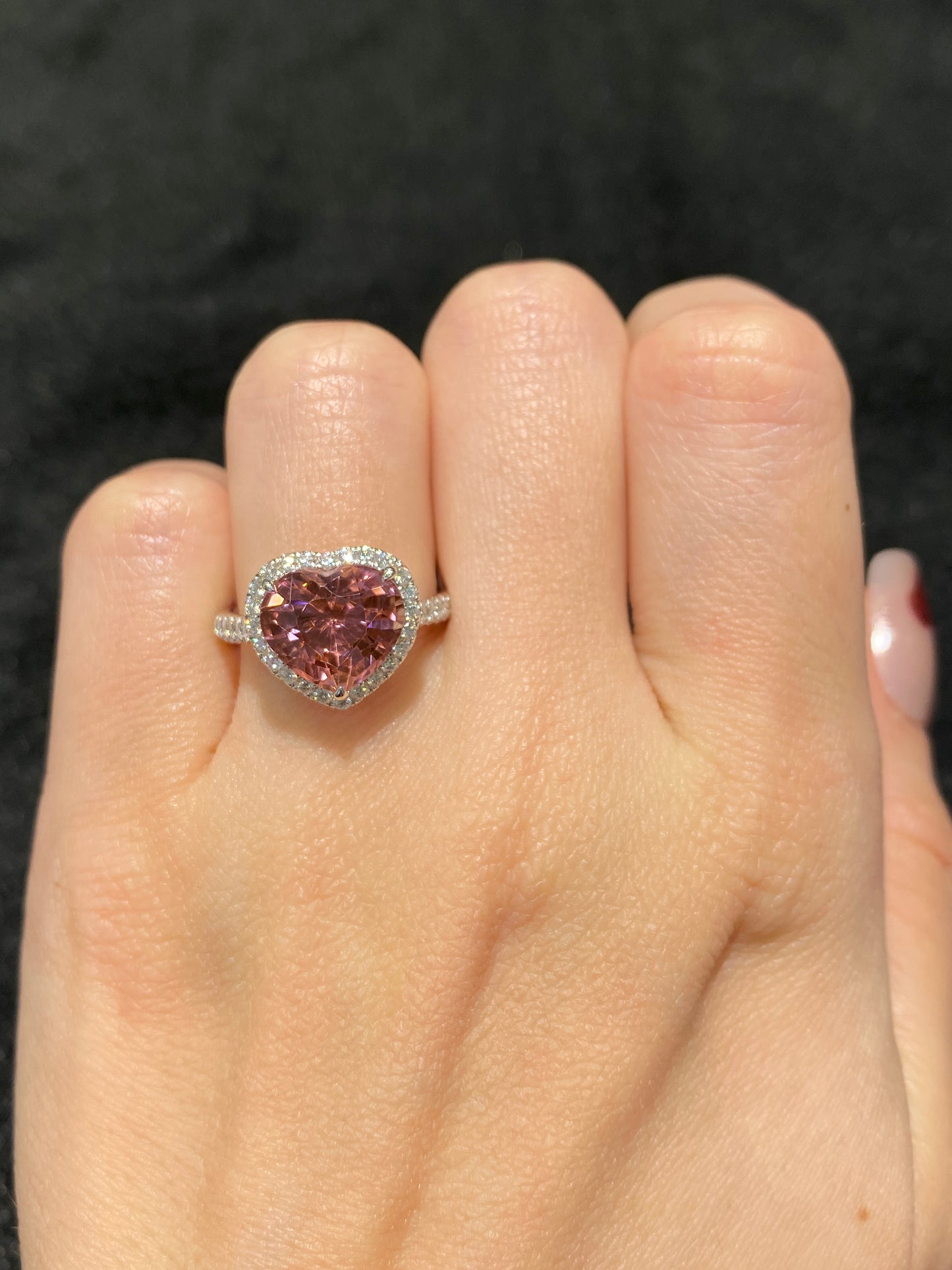 Natural Tourmaline 4.12ct Ring