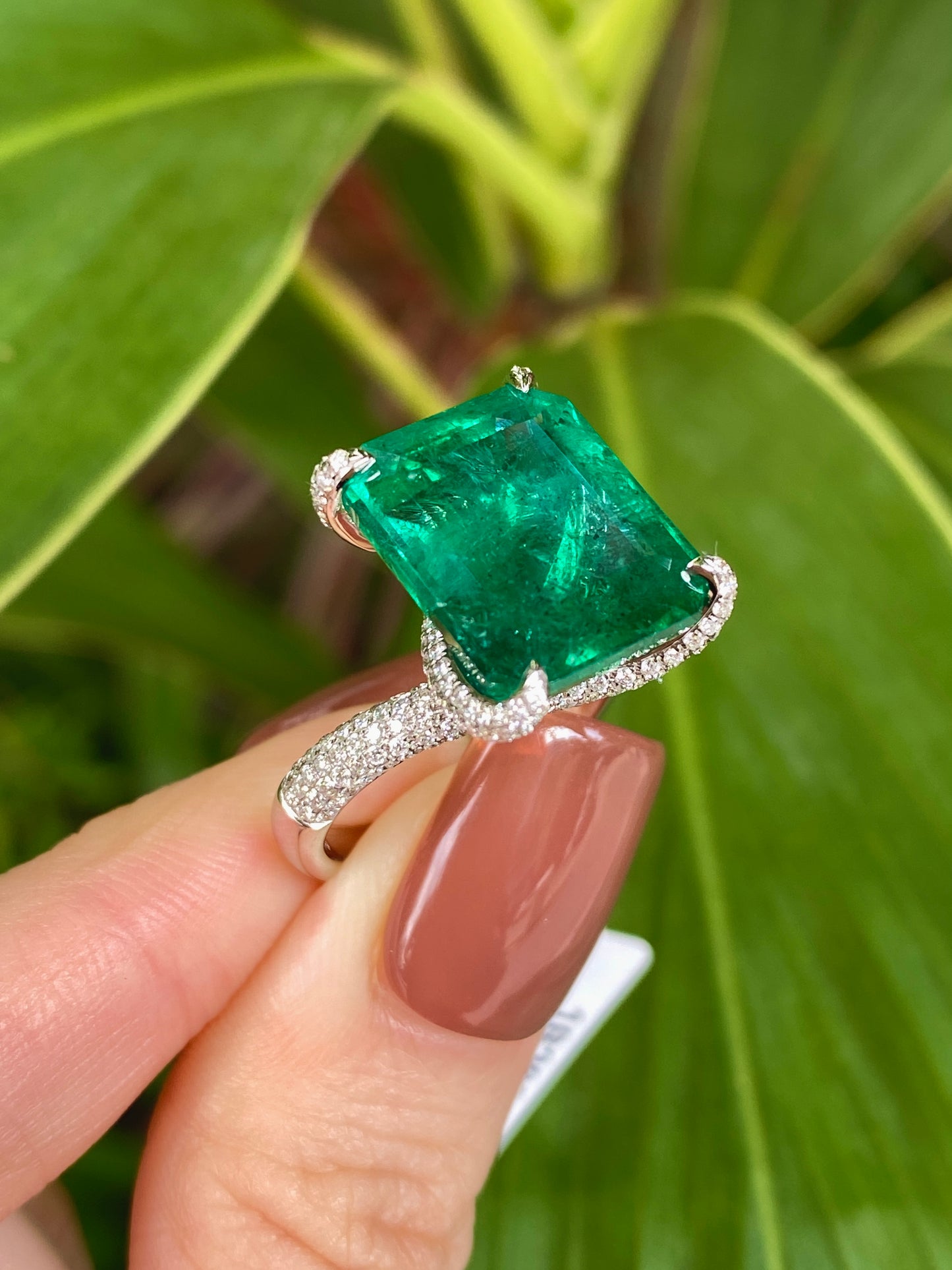 Natural Emerald 10.34ct Ring