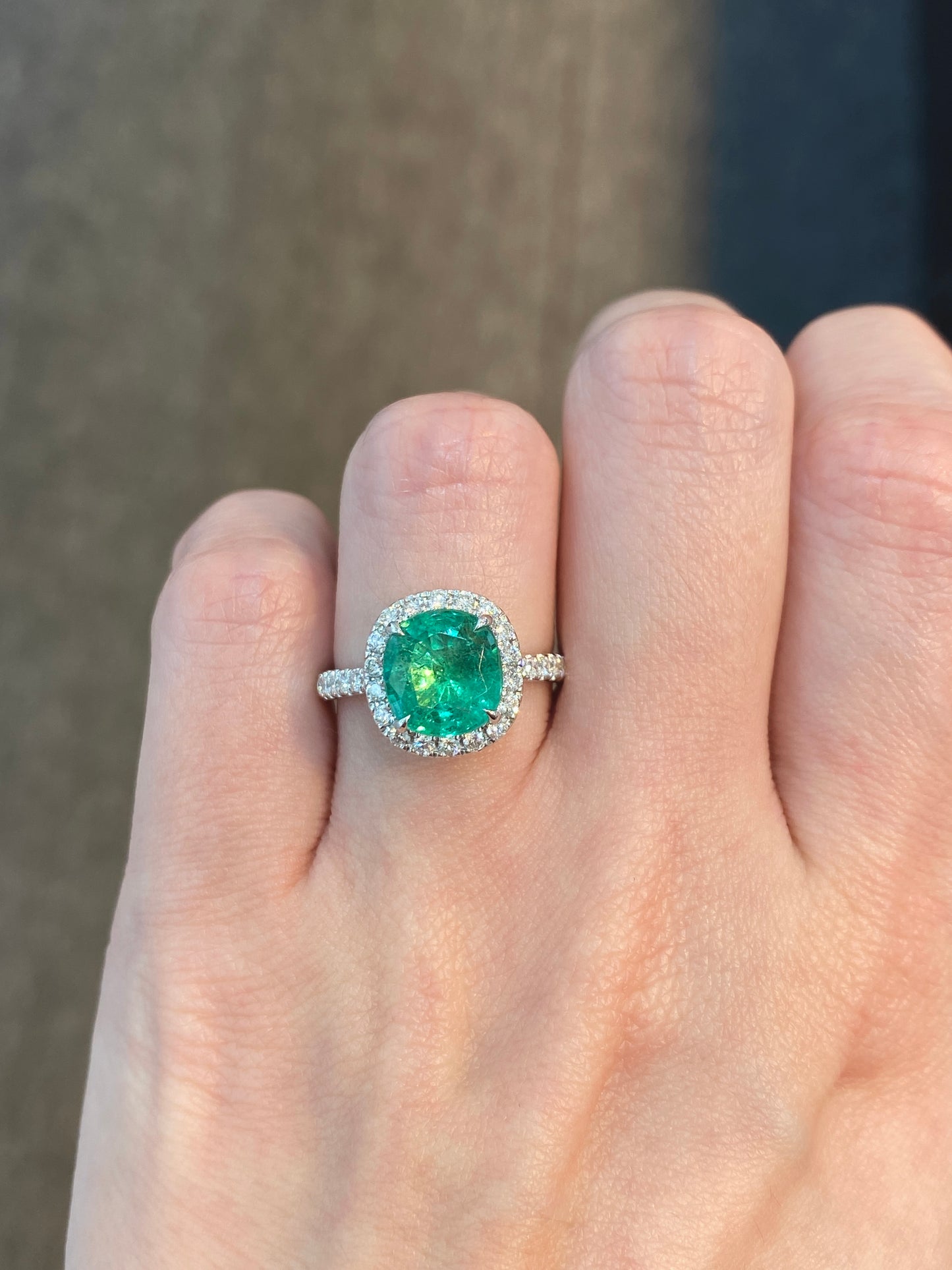 Natural Emerald 2.29ct Ring