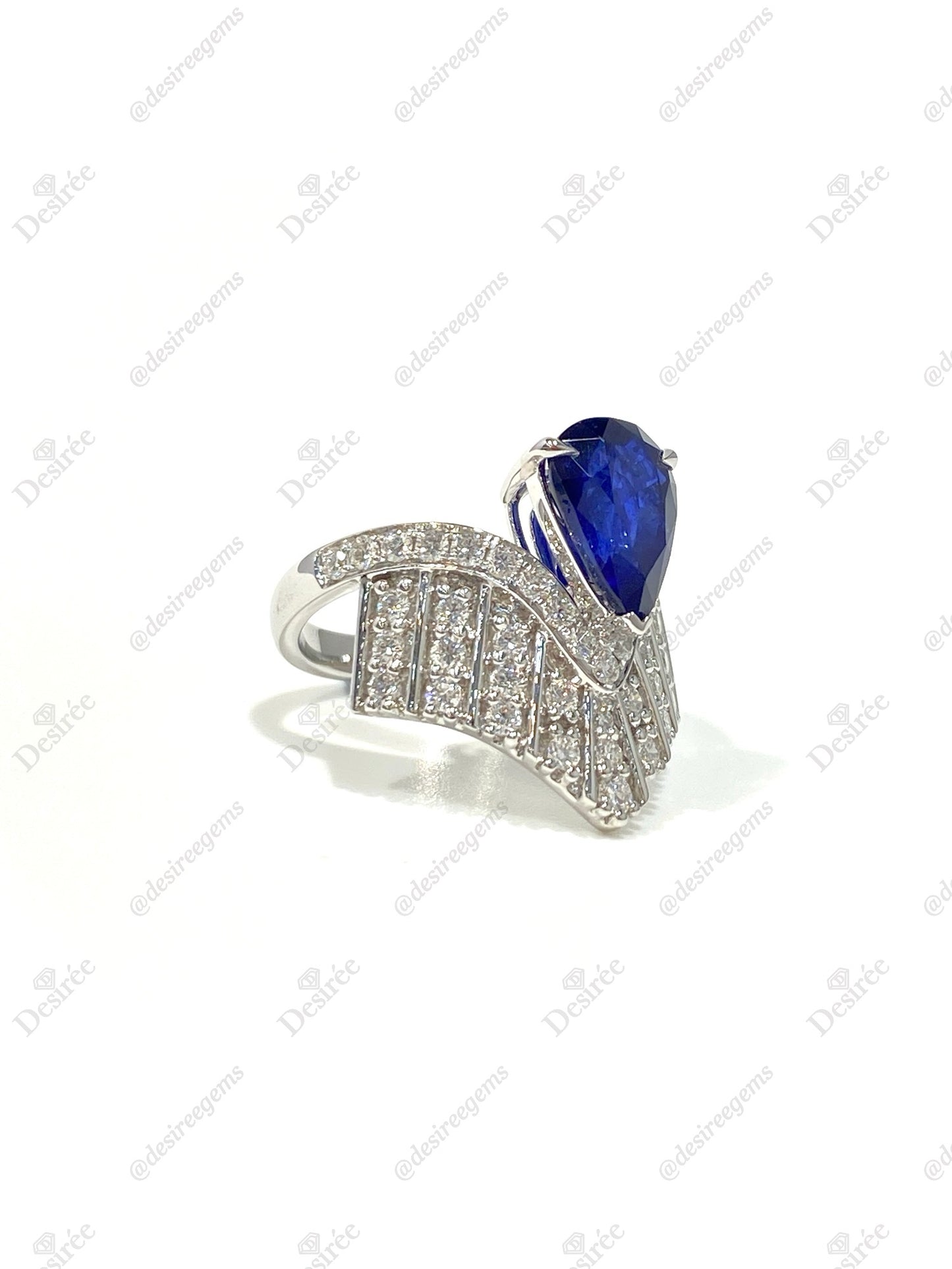 Natural Royal Blue Sapphire 3.00ct Ring