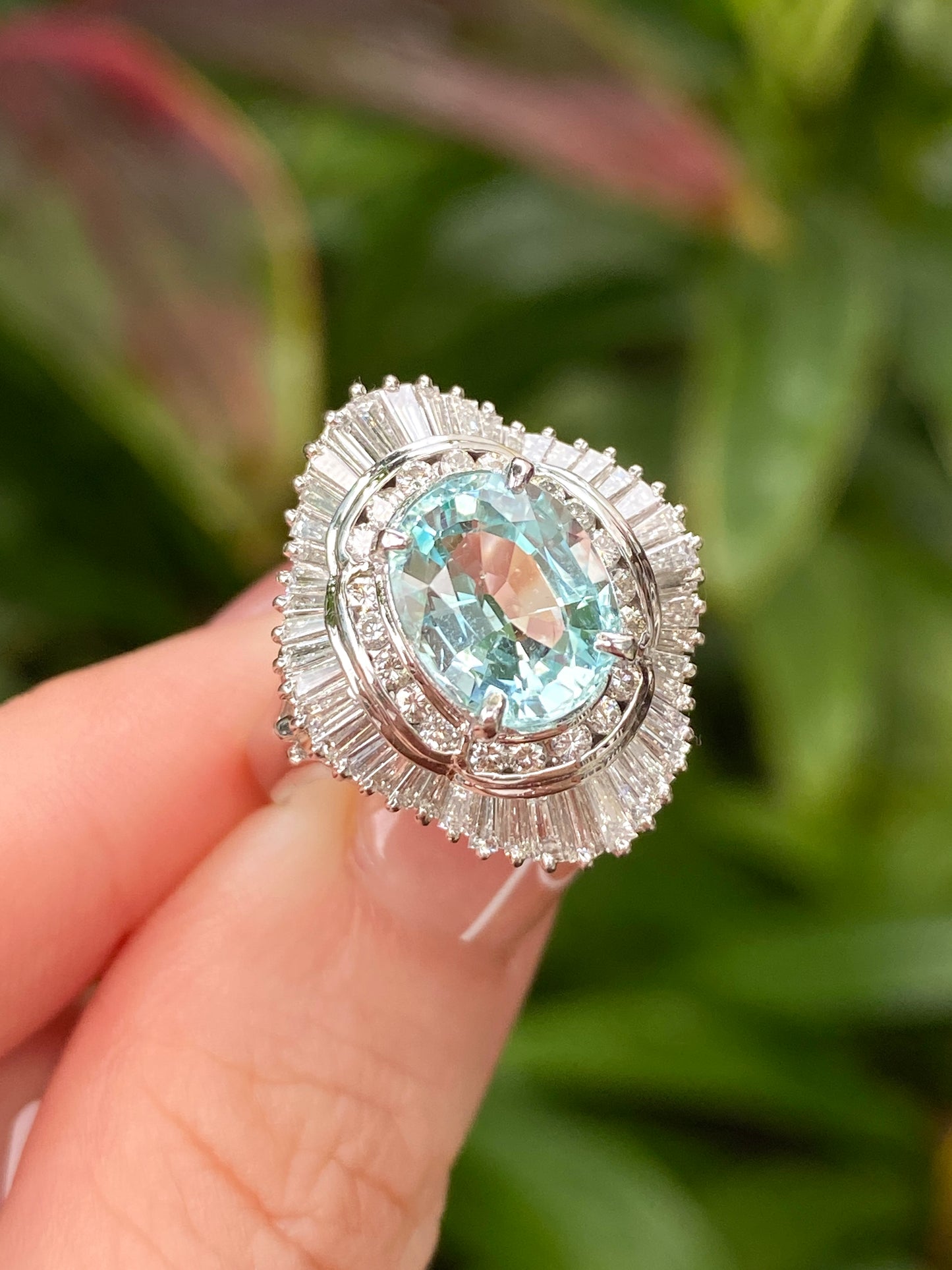 Natural Paraiba Tourmaline 2.75ct Ring