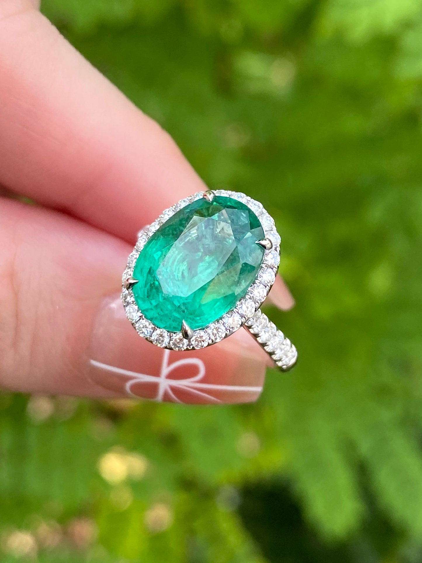 Natural Emerald 4.80ct Ring