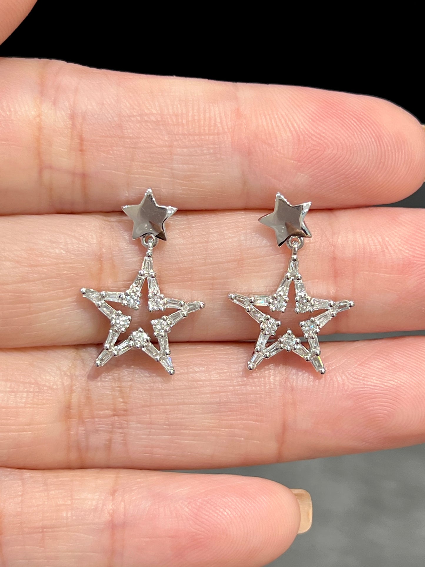 Natural Diamond Earrings 0.52ct
