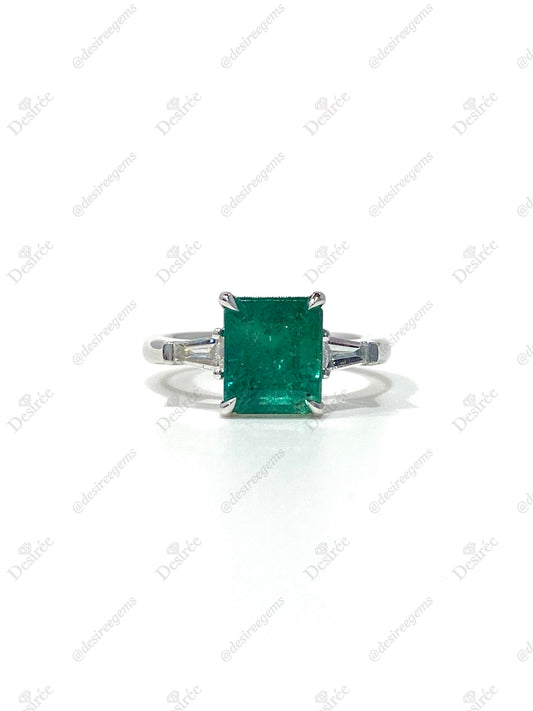 Natural Emerald 2.59ct Ring