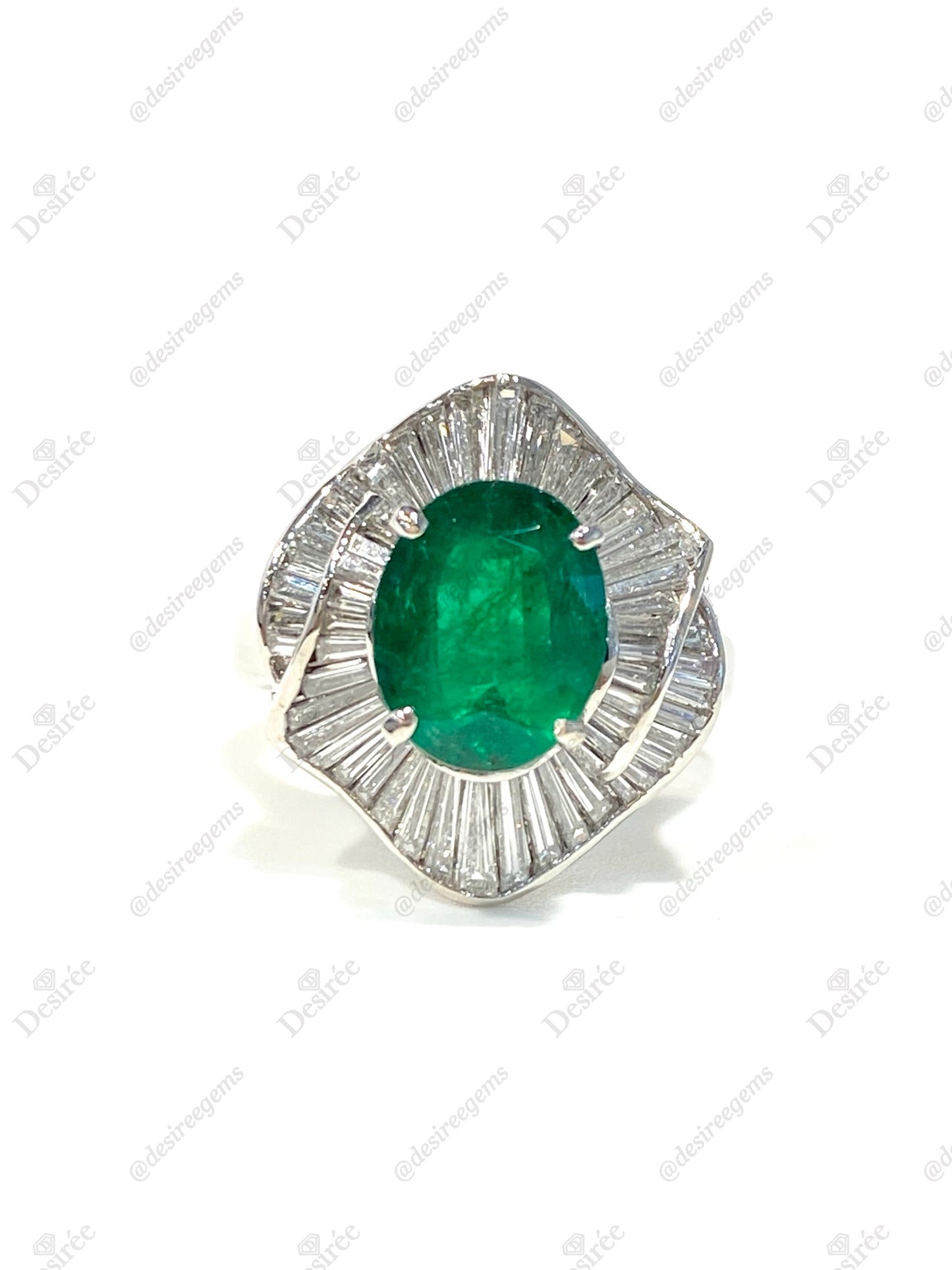 Natural Emerald 2.74ct Ring