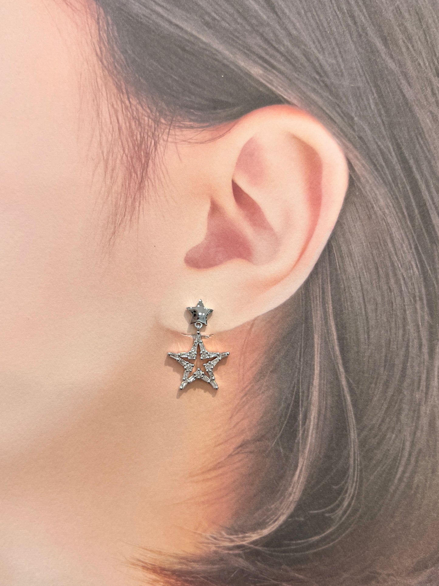Natural Diamond Earrings 0.52ct