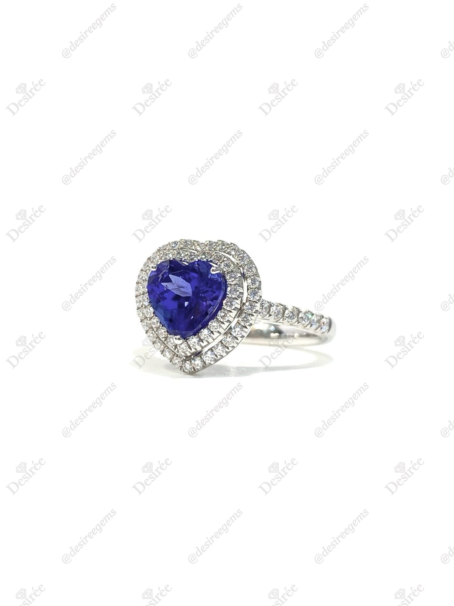 Natural Tanzanite 1.65ct Ring