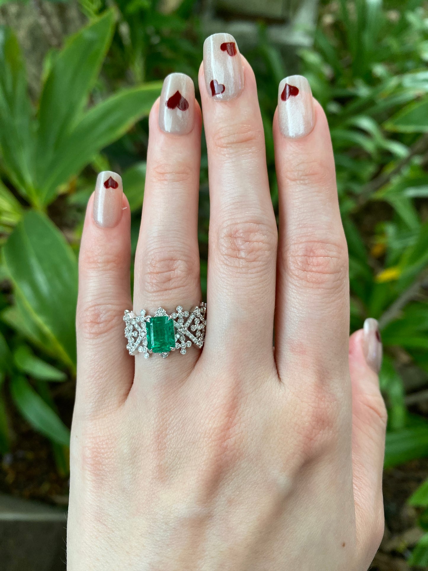 Natural Emerald 1.62ct Ring