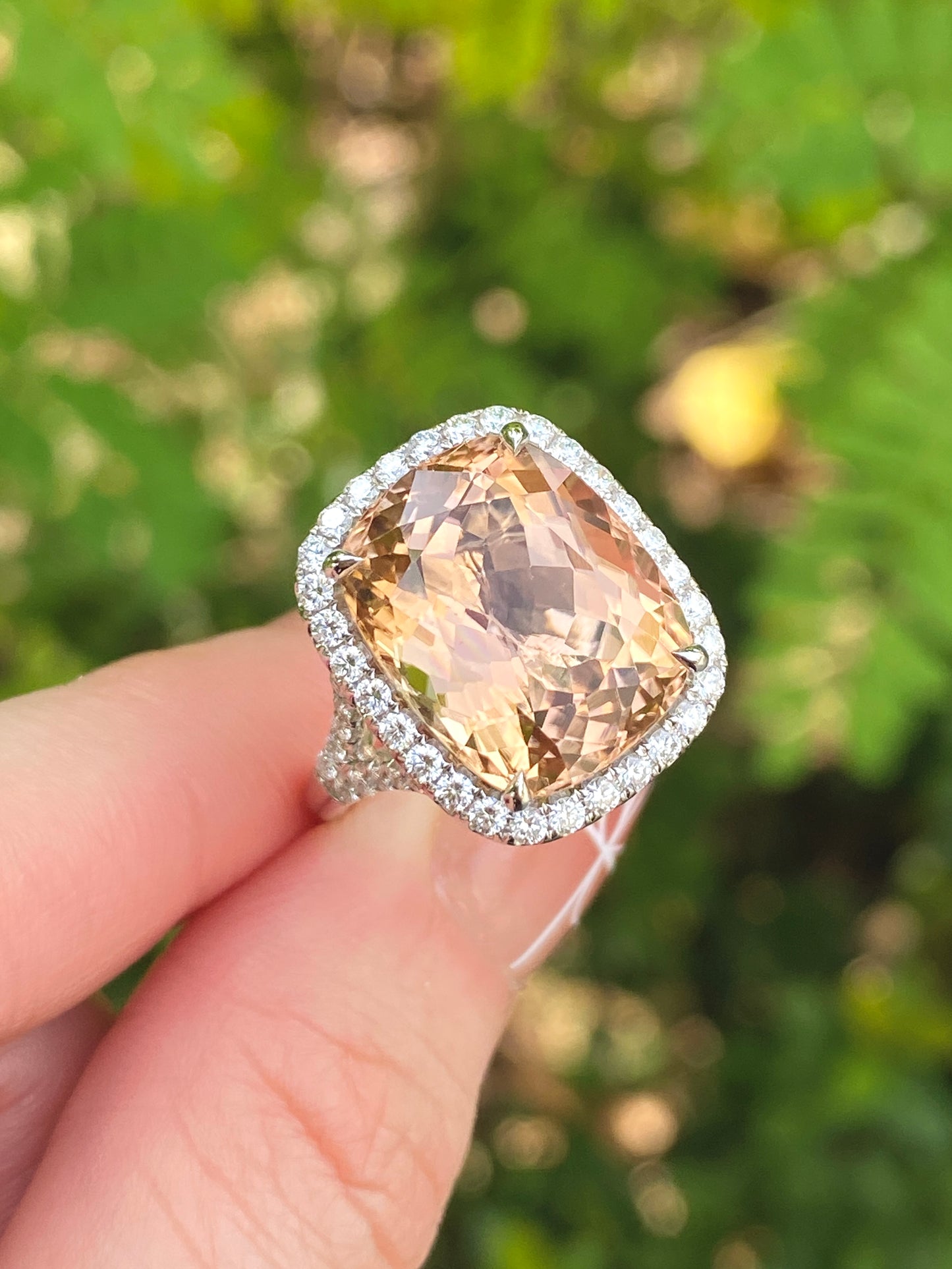 Natural Tourmaline 11.58ct Ring