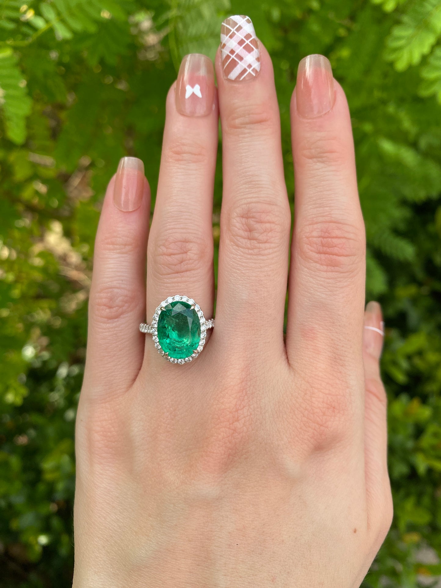 Natural Emerald 4.80ct Ring
