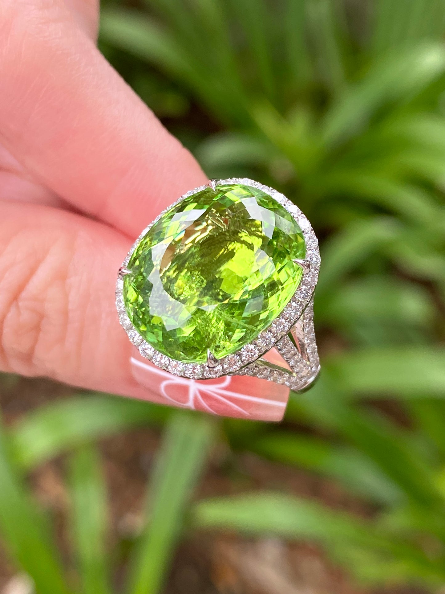 Natural Paraiba Tourmaline 14.36ct Ring