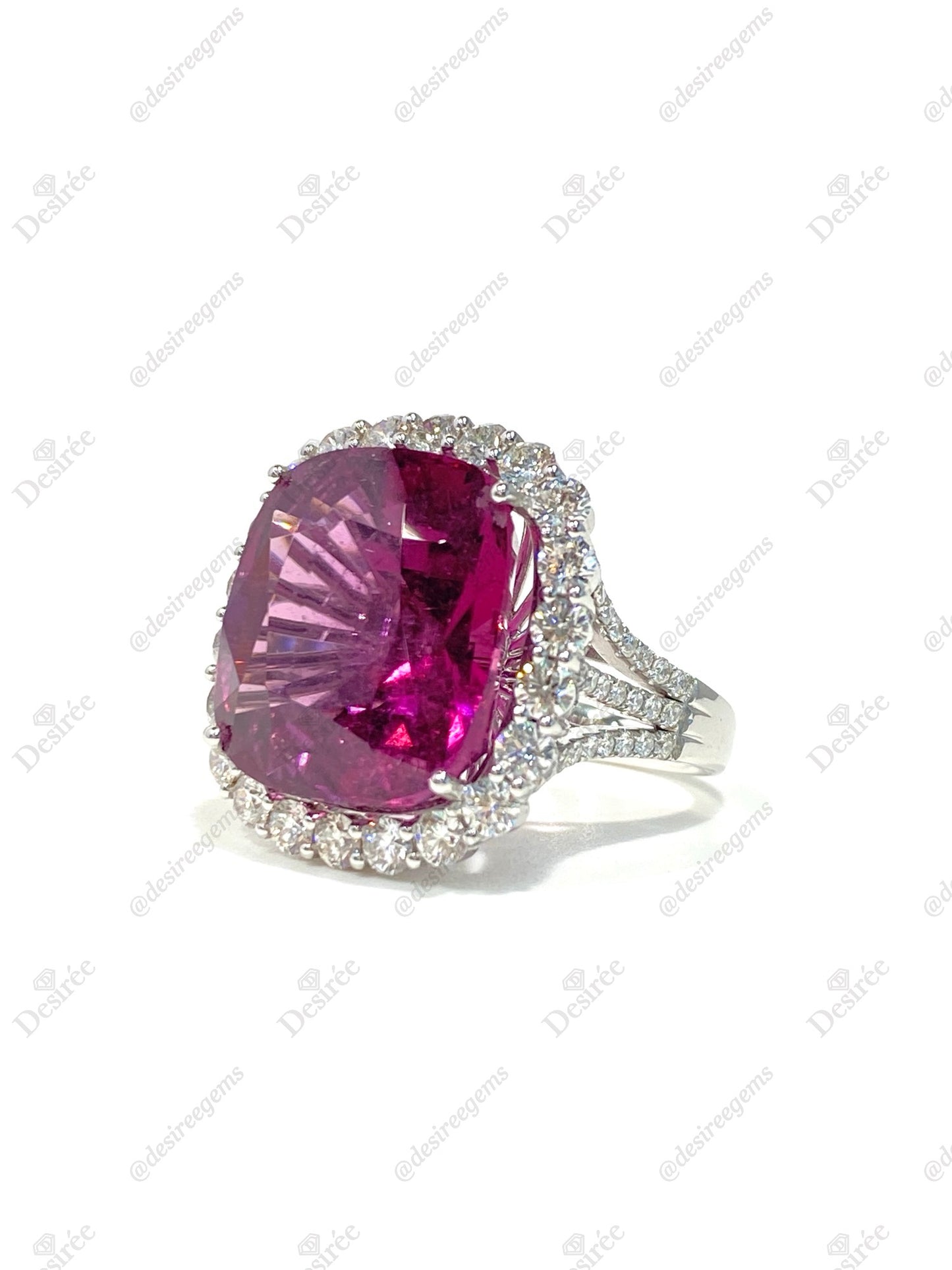 Natural Tourmaline 22.47ct Ring