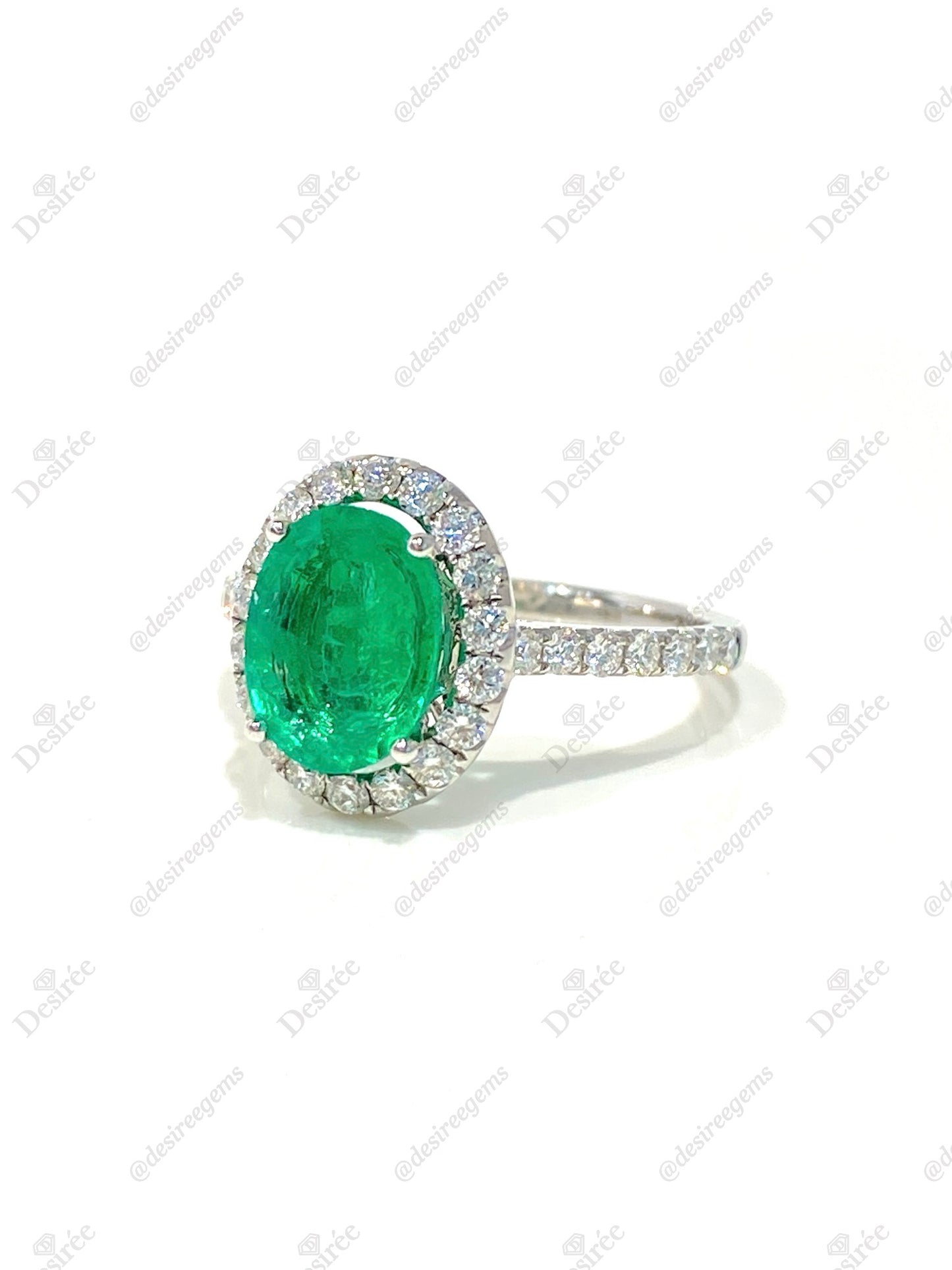 Natural Emerald 1.44ct Ring