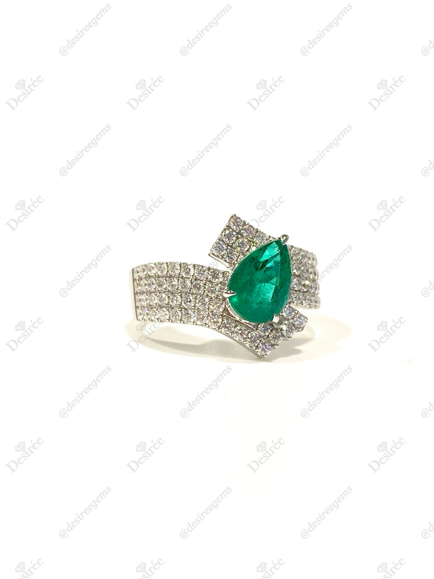 Natural Emerald 1.55ct Ring