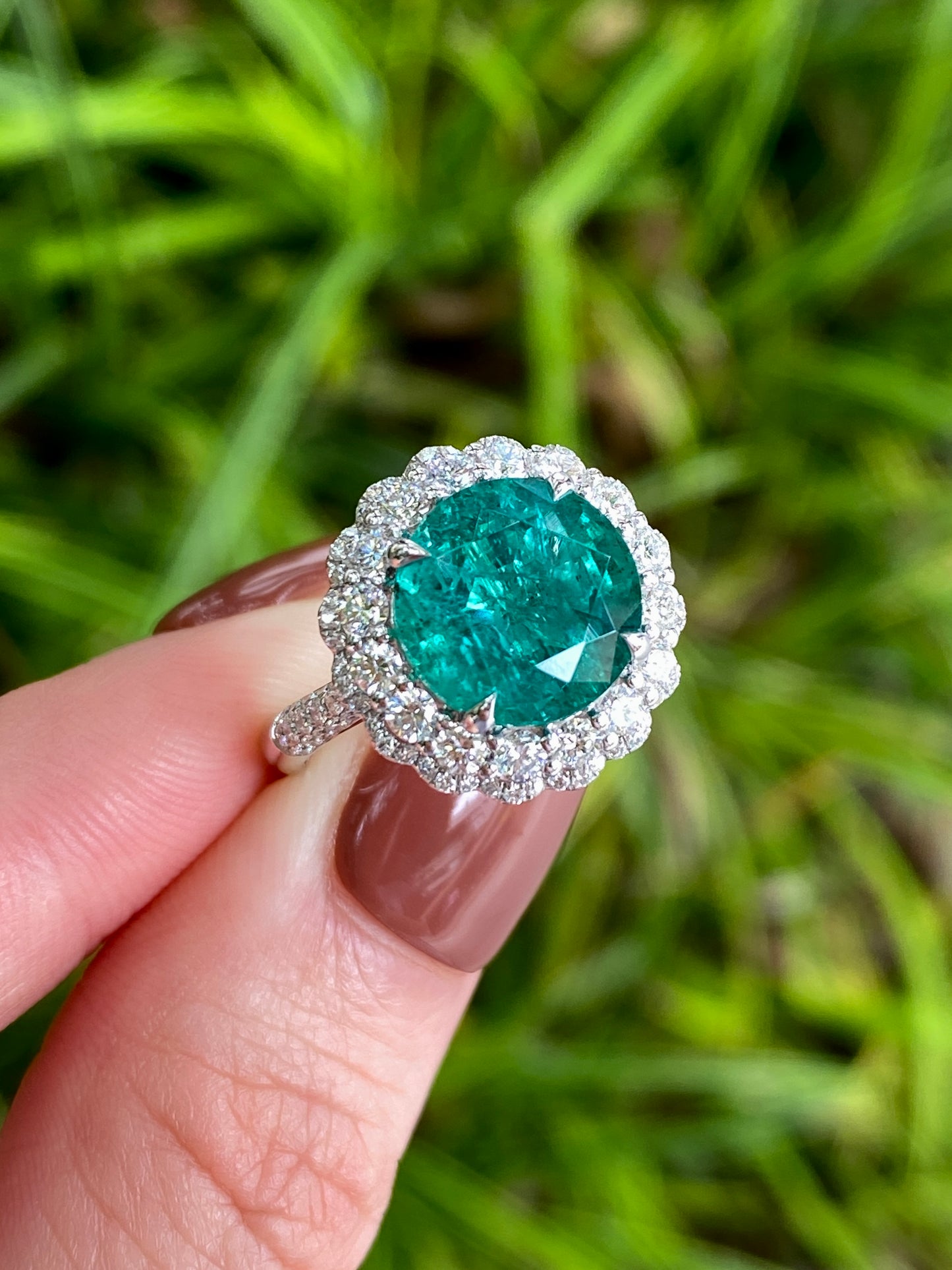 Natural Emerald 4.28ct Ring