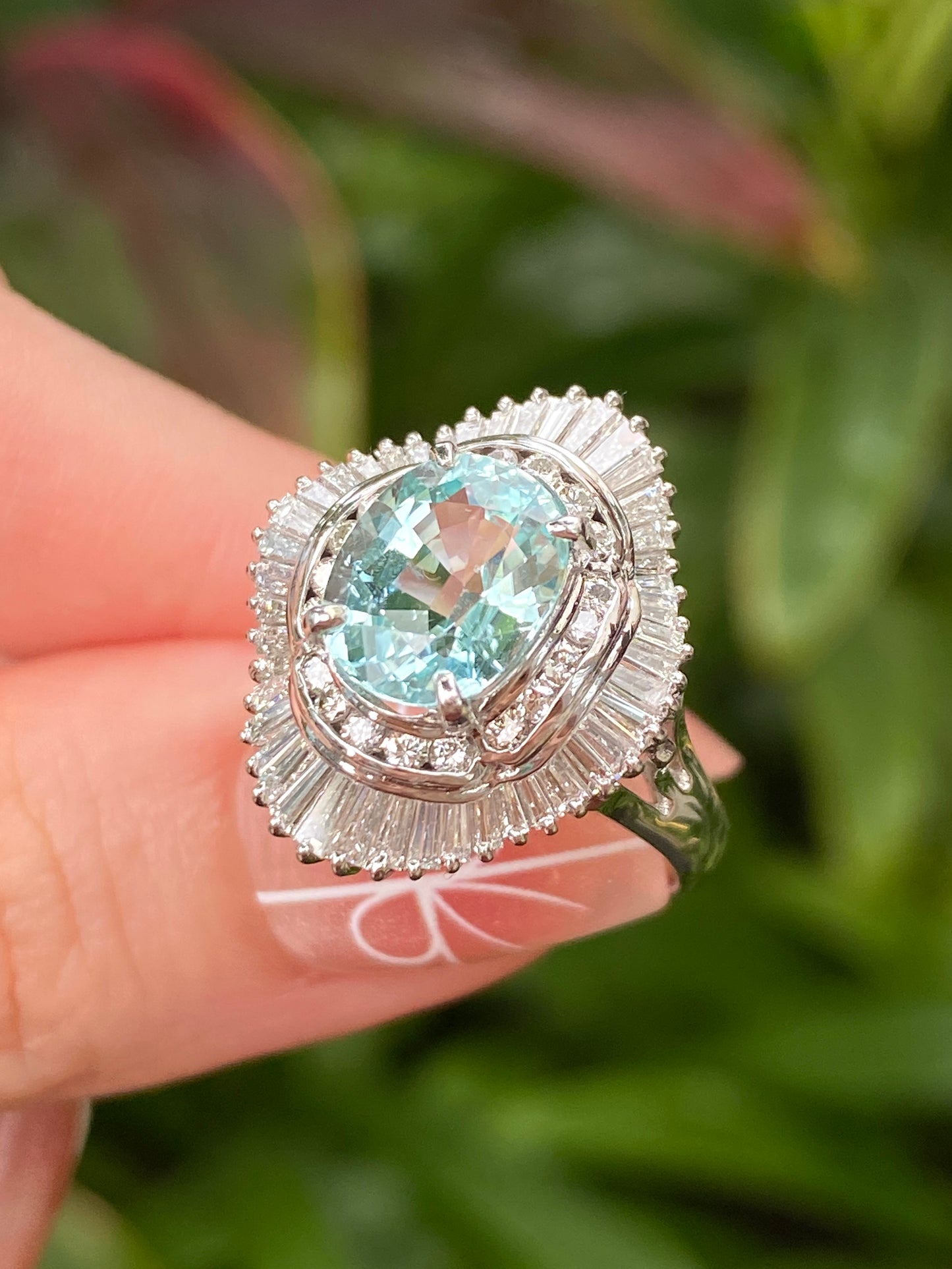Natural Paraiba Tourmaline 2.75ct Ring