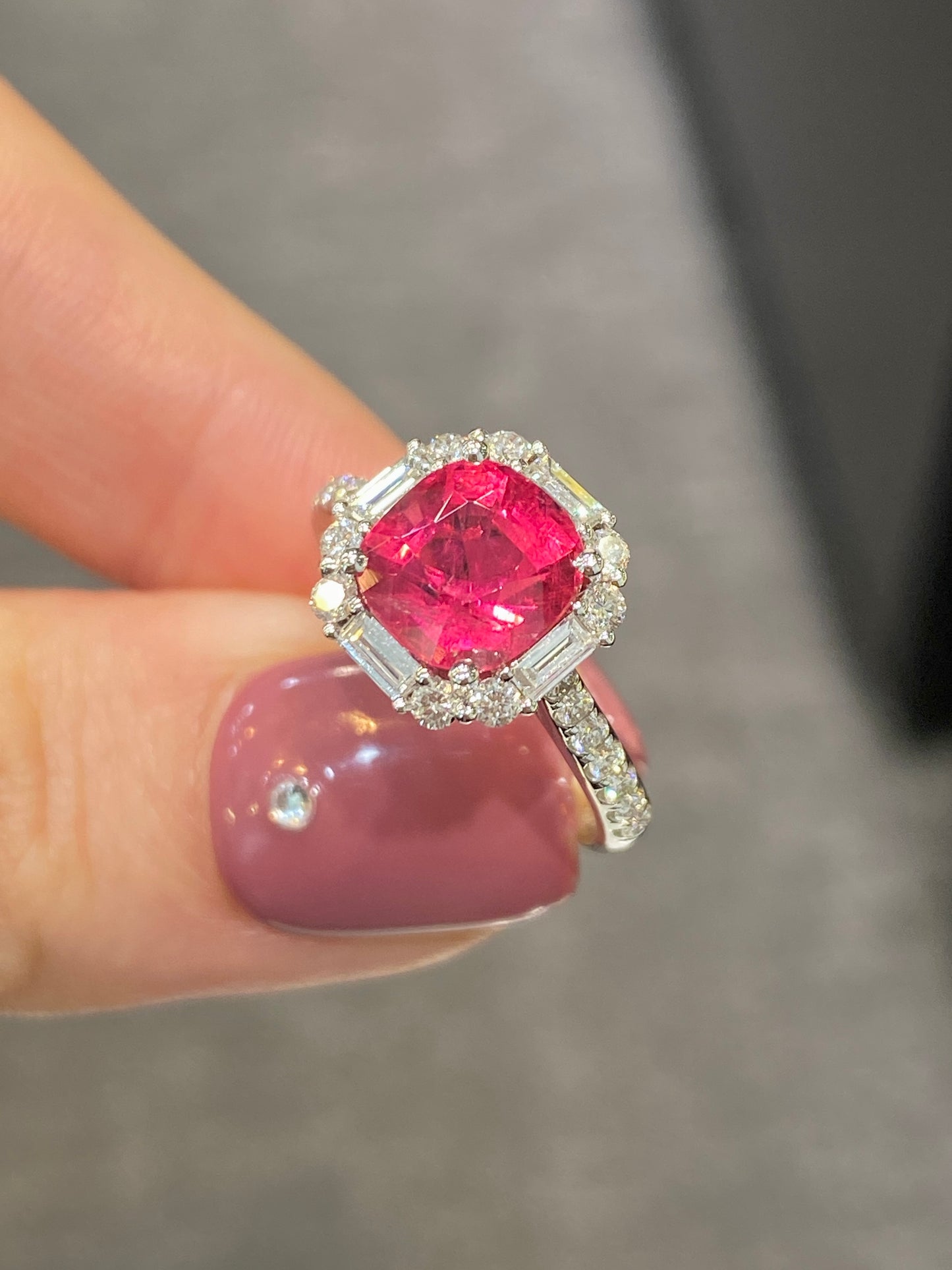 Natural Tourmaline 2.16ct Ring