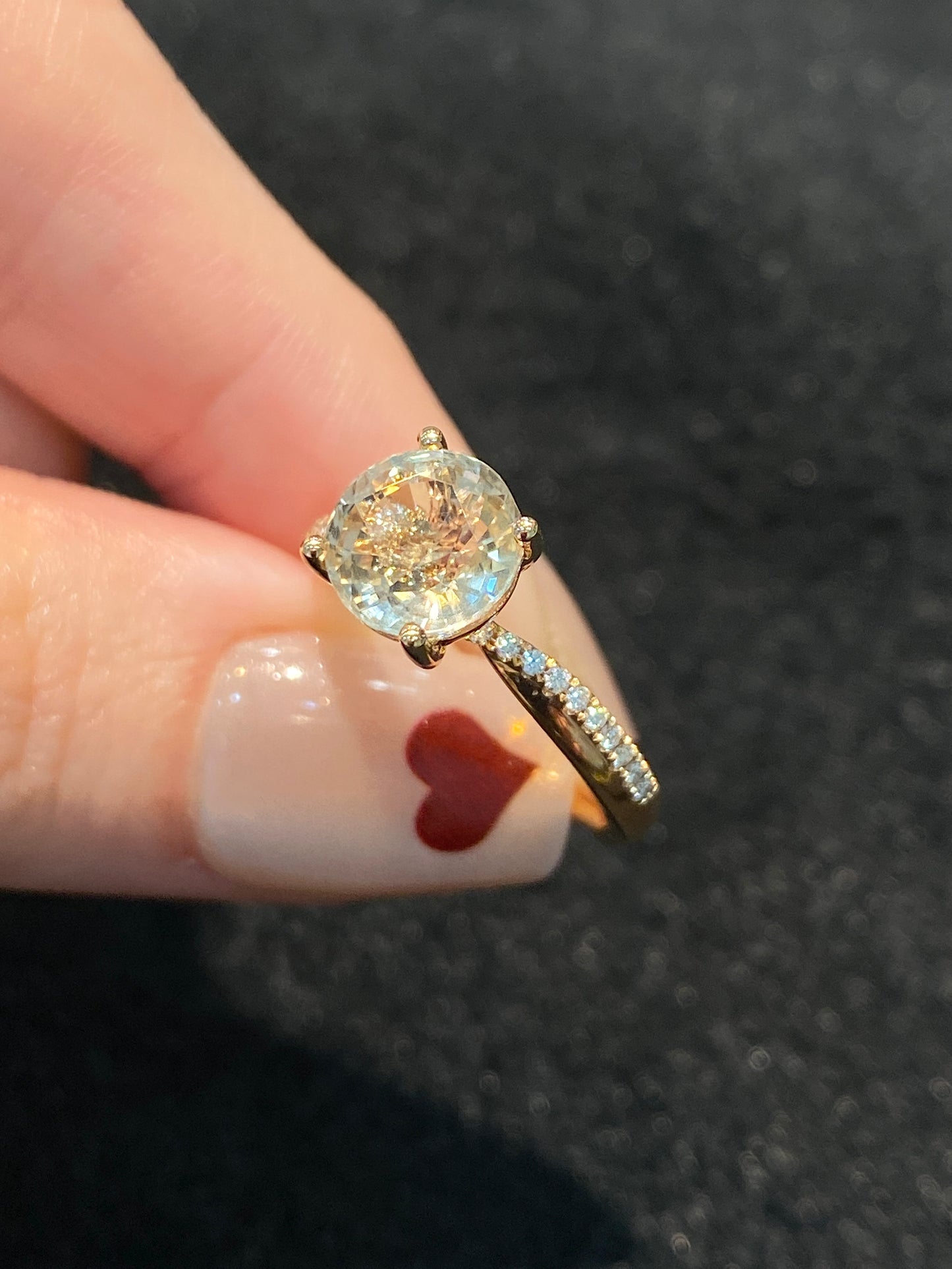 Natural Tourmaline 1.99ct Ring
