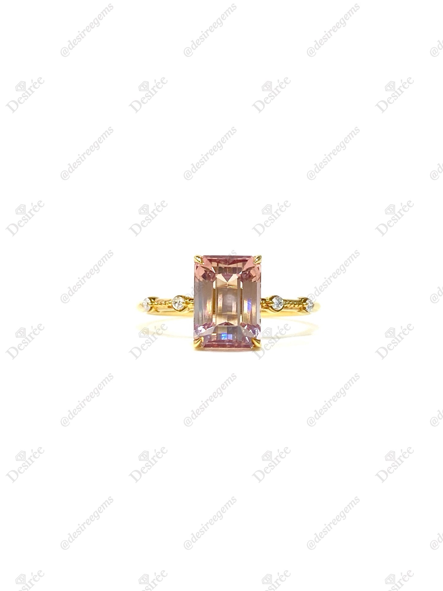 Natural Pink Tourmaline 2.38ct Ring