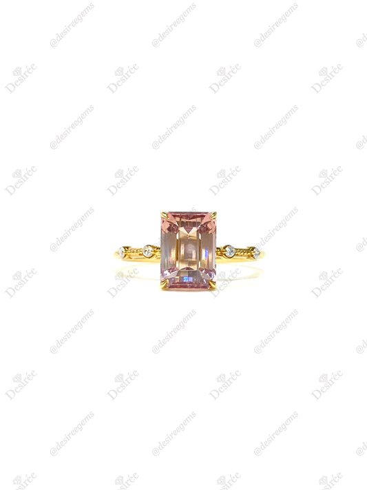 Natural Pink Tourmaline 2.38ct Ring