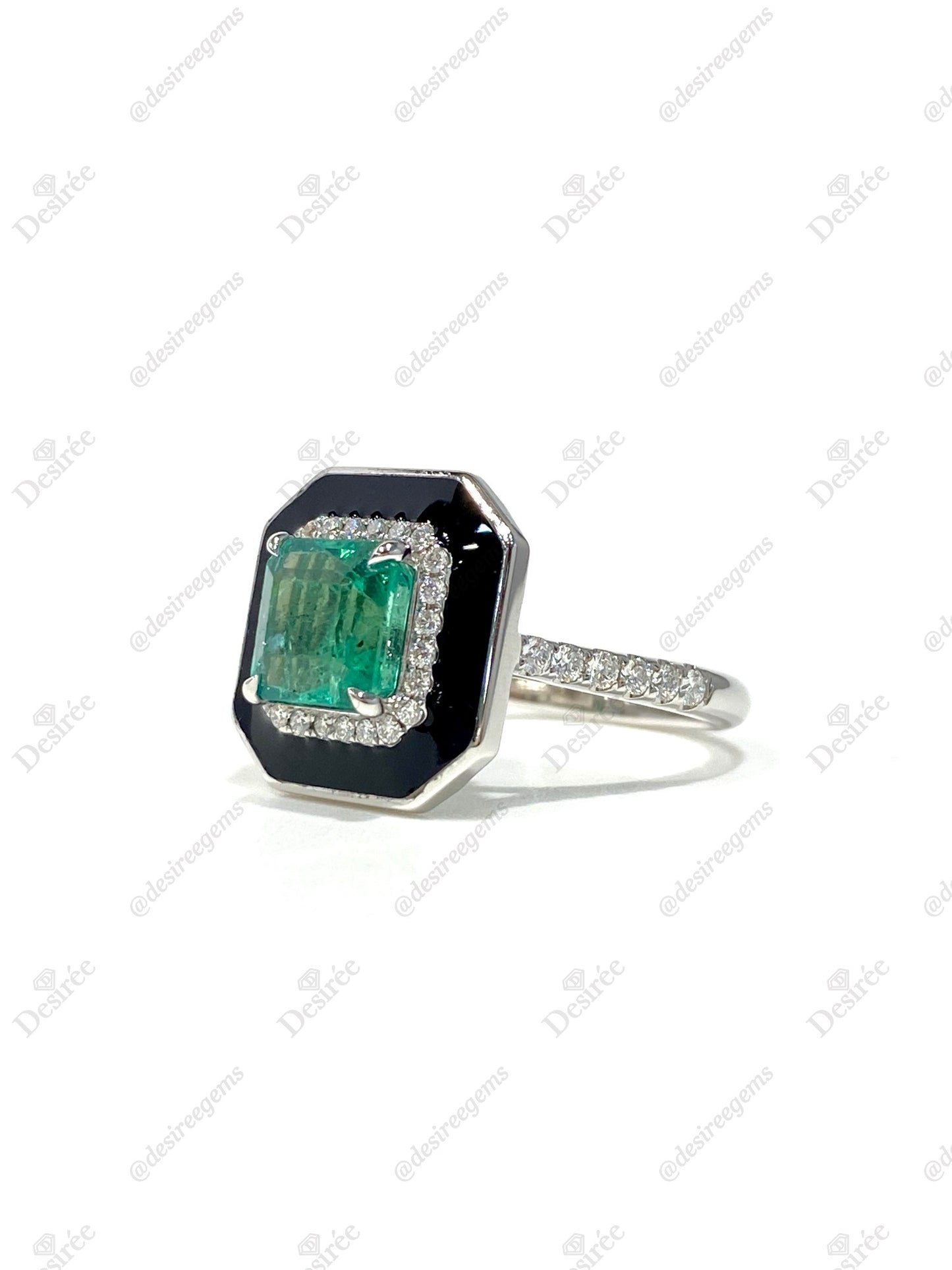 Natural Emerald 2.01ct Ring