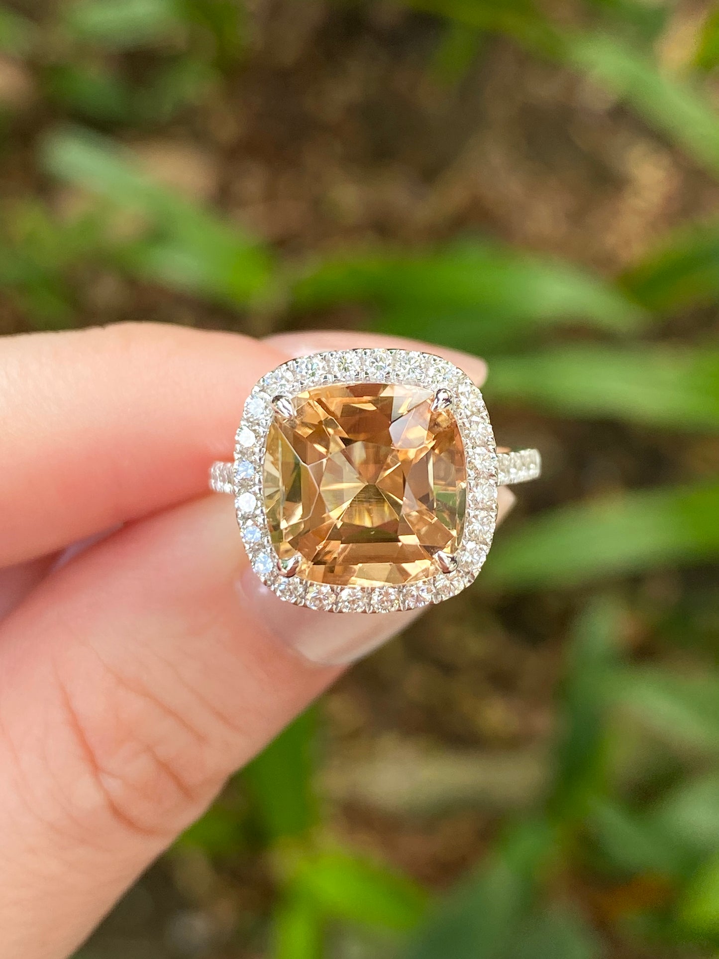 Natural Tourmaline 6.02ct Ring