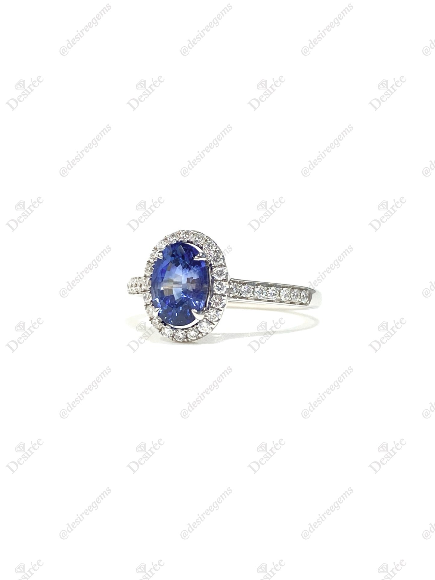 Natural Blue Sapphire 1.20ct Ring