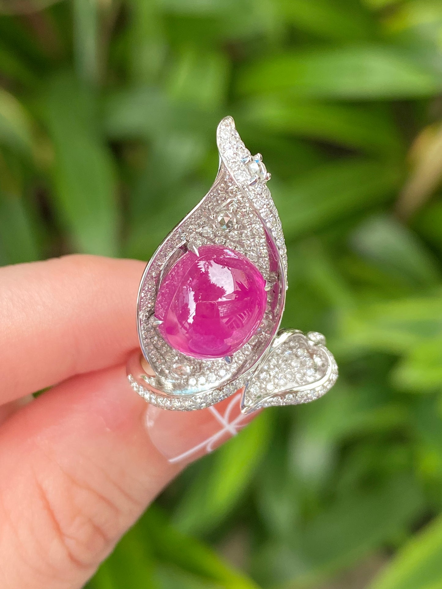 Natural Burmese Ruby 6.70ct Ring