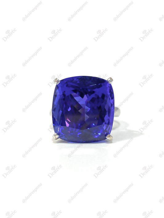Natural Tanzanite 22.09ct Ring