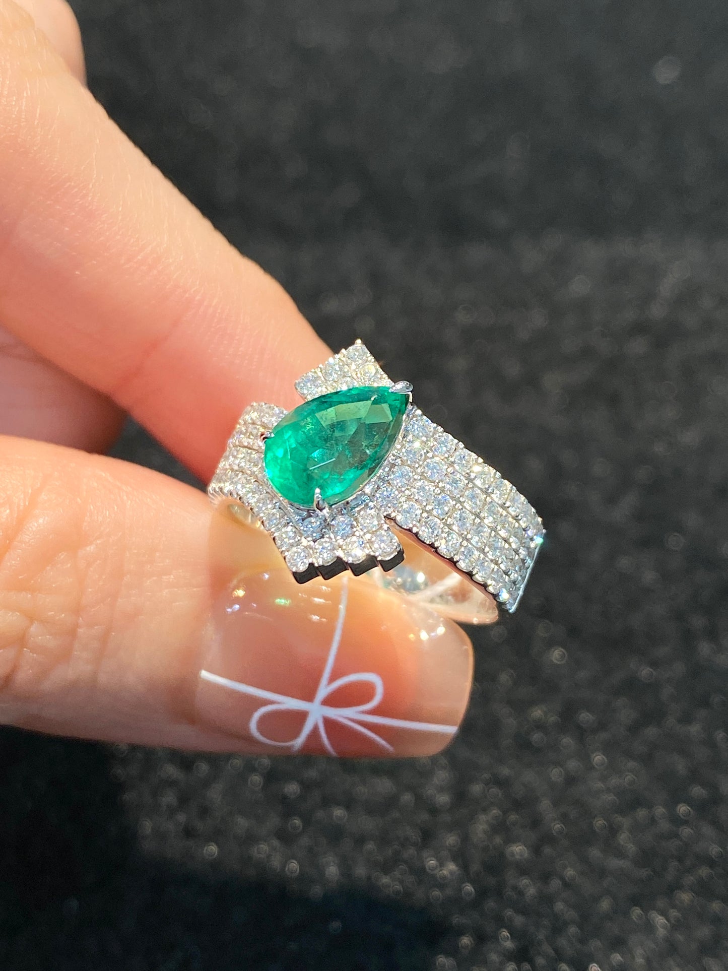 Natural Emerald 1.55ct Ring