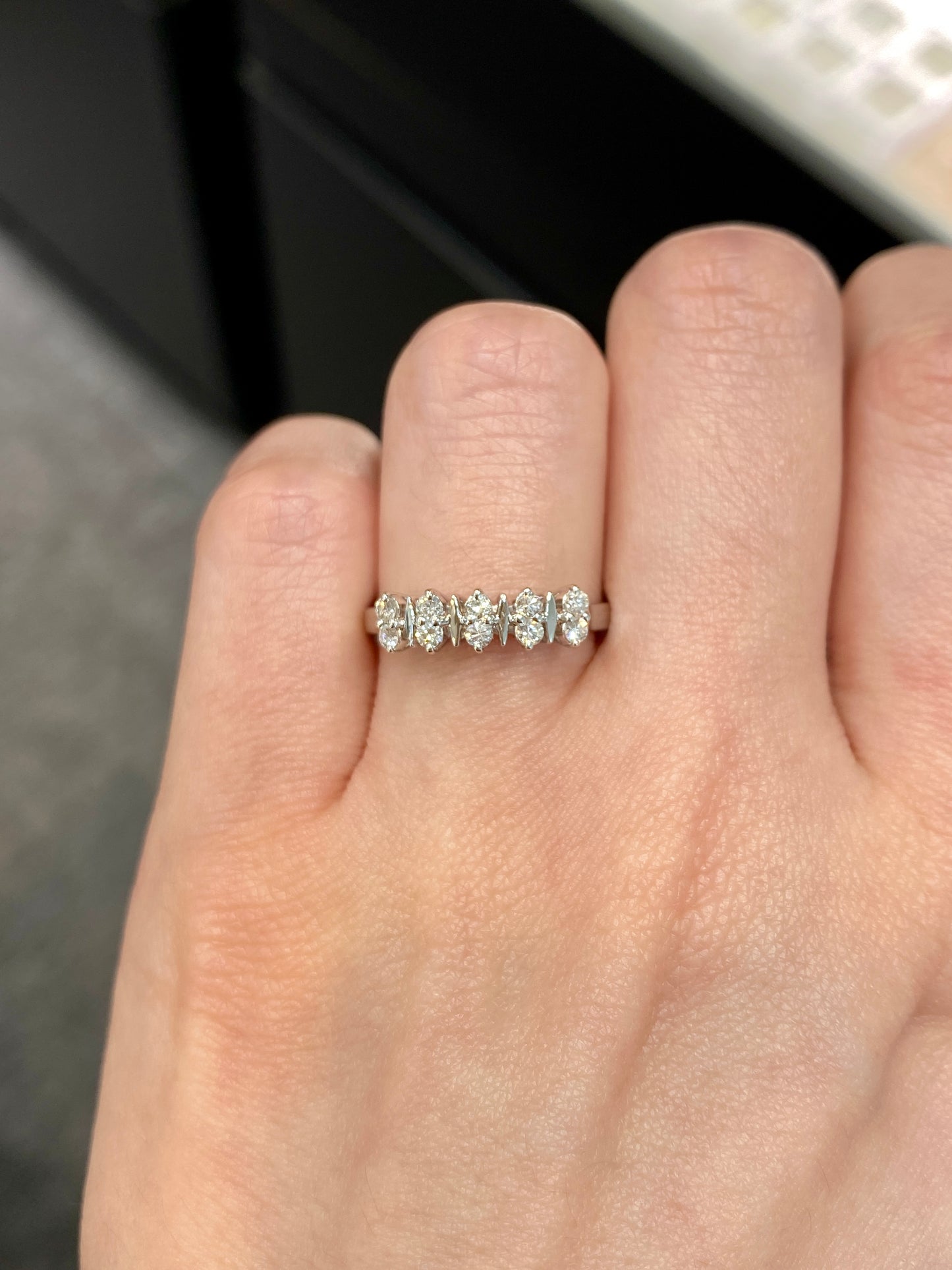 Natural Diamond Ring 0.18ct