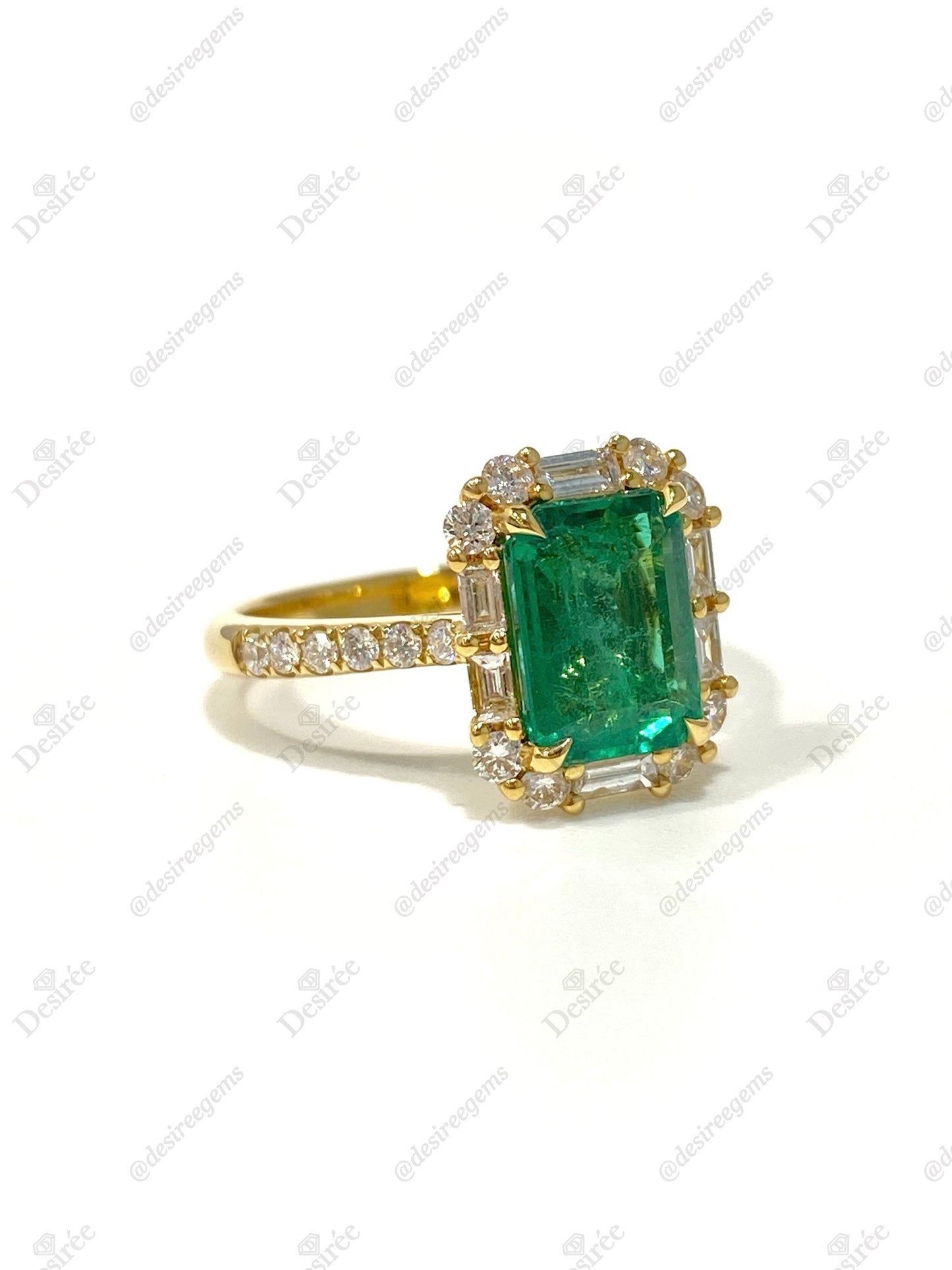 Natural Emerald 2.32ct Ring