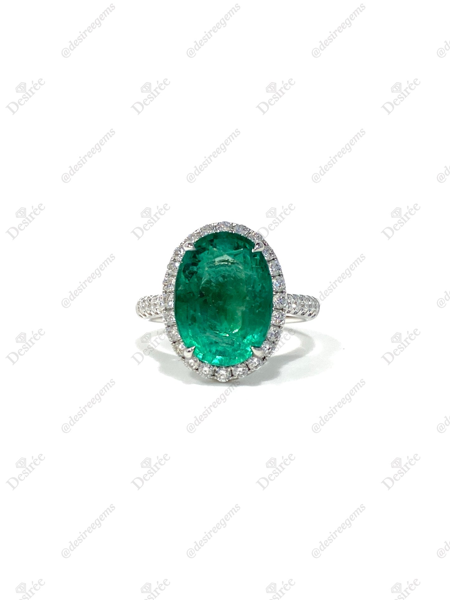 Natural Emerald 4.80ct Ring