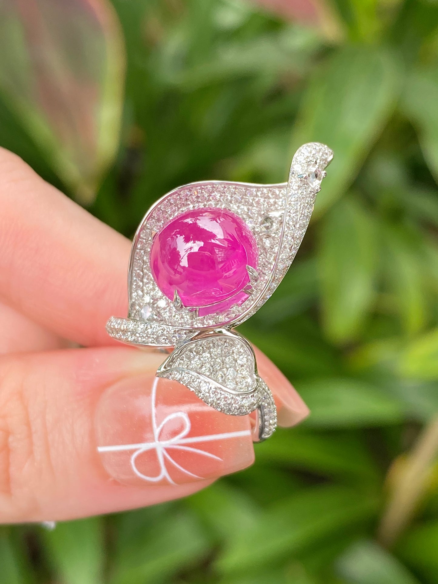 Natural Burmese Ruby 6.70ct Ring